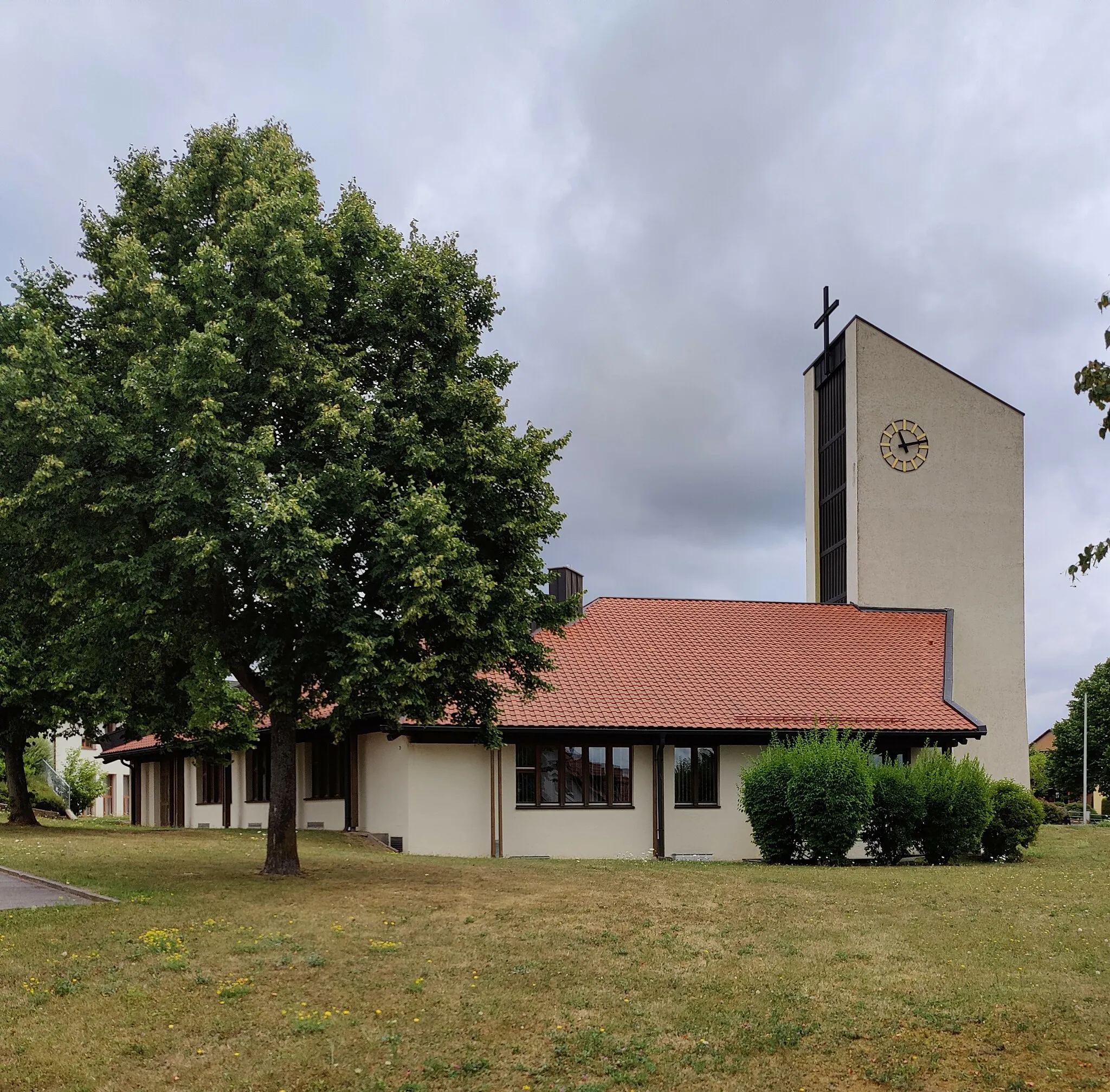Photo showing: Katholische Bruder-Konrad-Kirche Ebermannsdorf, Oberpfalz, Bayern, Deutschland