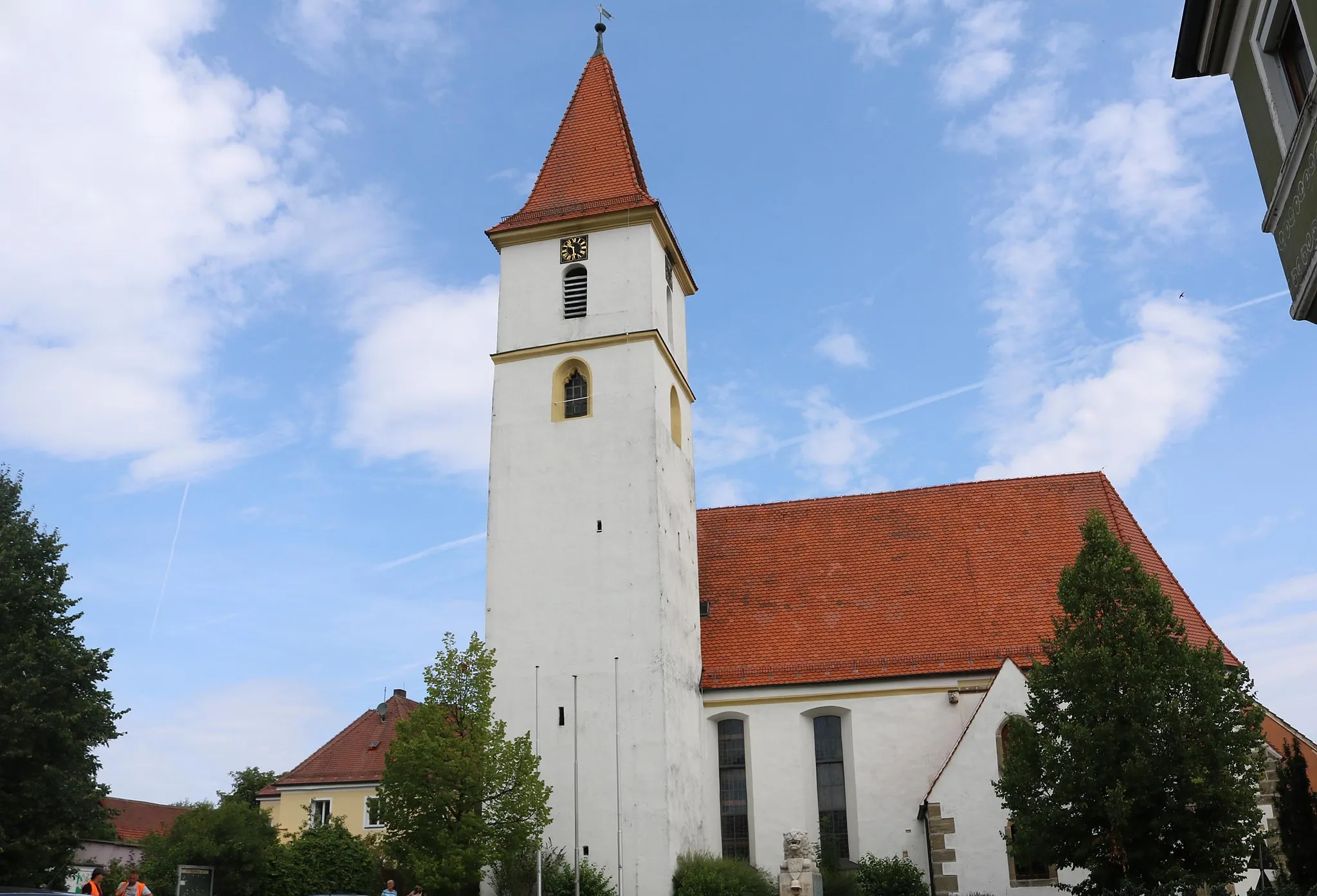 Photo showing: Evangelische Kirche St. Stephan in Edelsfeld