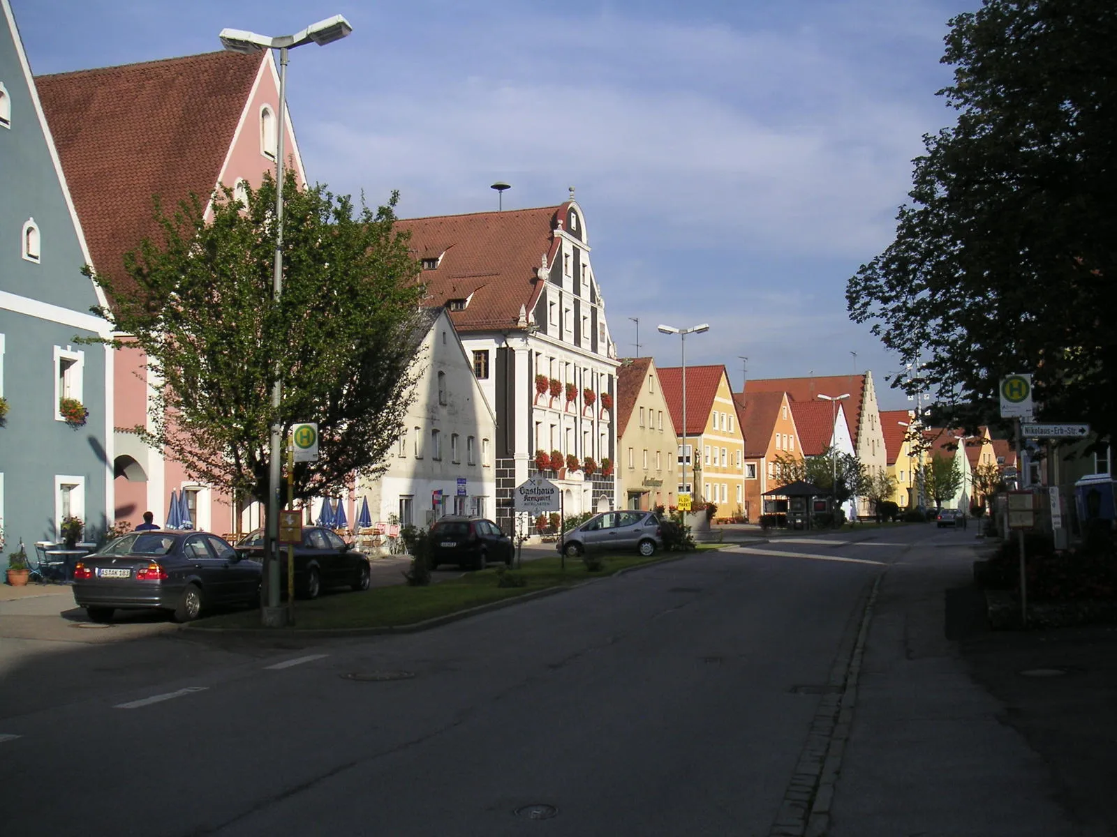 Photo showing: Hauptstraße in Hohenburg