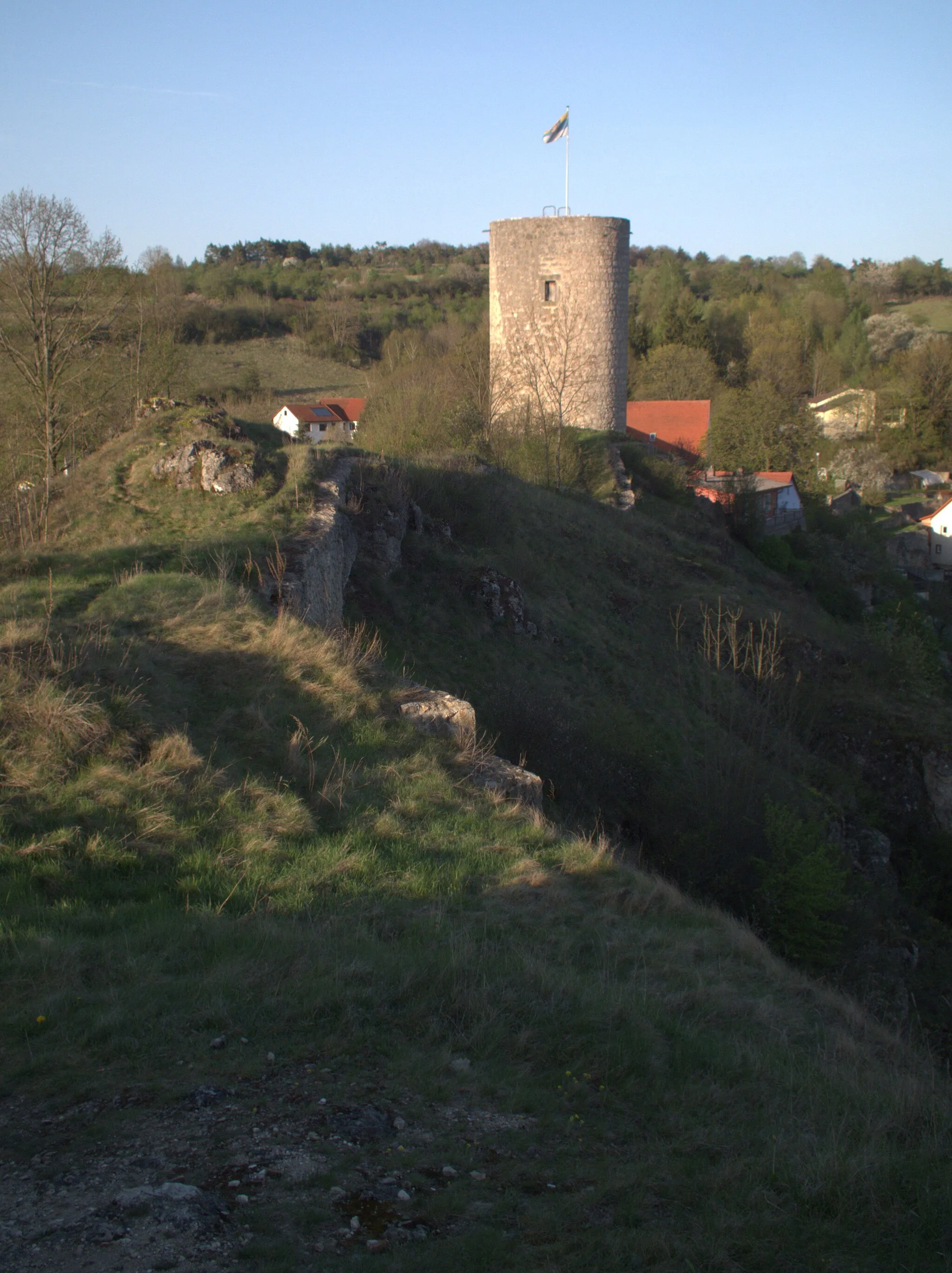 Photo showing: Burg Hohenfels in der Oberpfalz