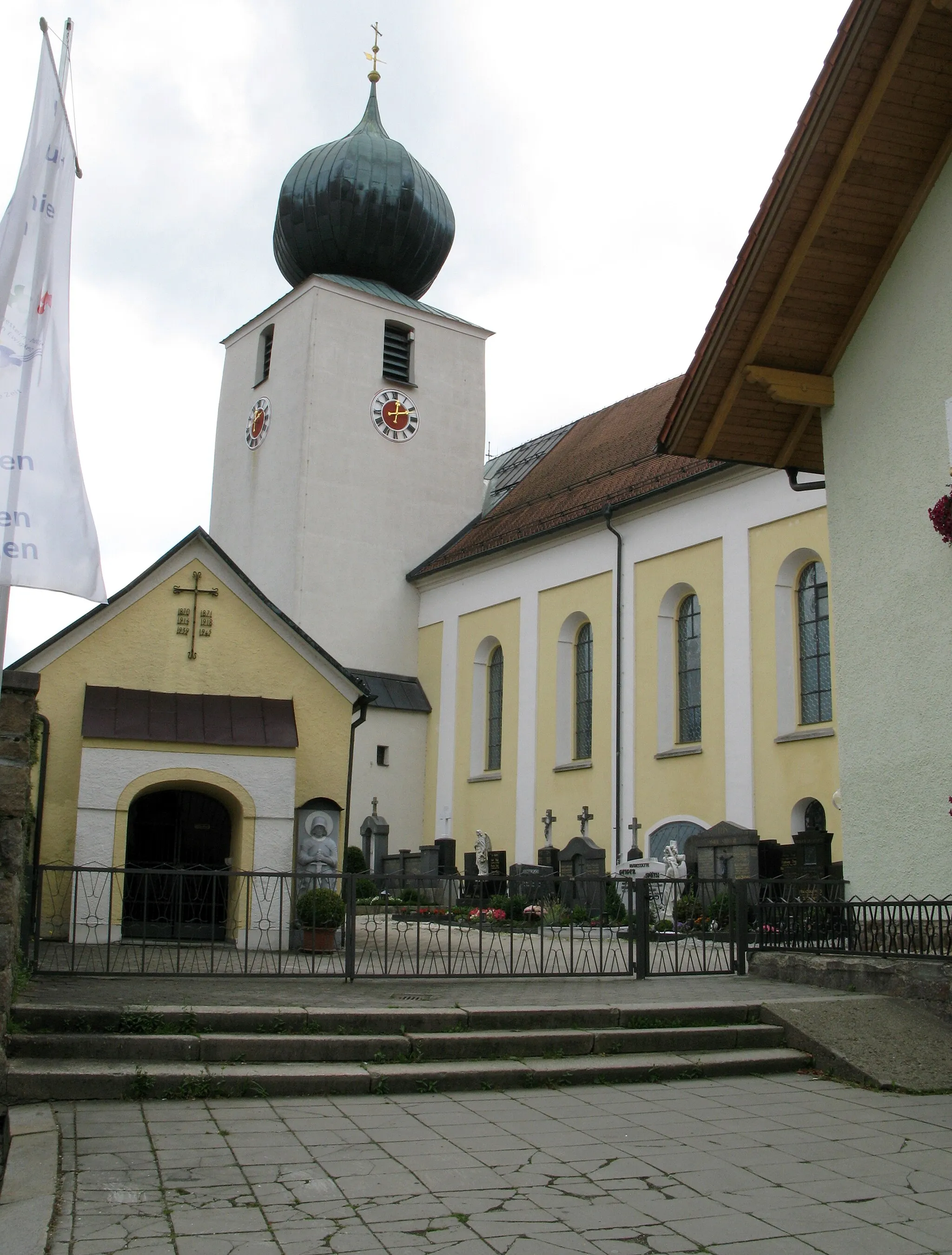 Photo showing: Pfarrkirche St Ulrich in Lam