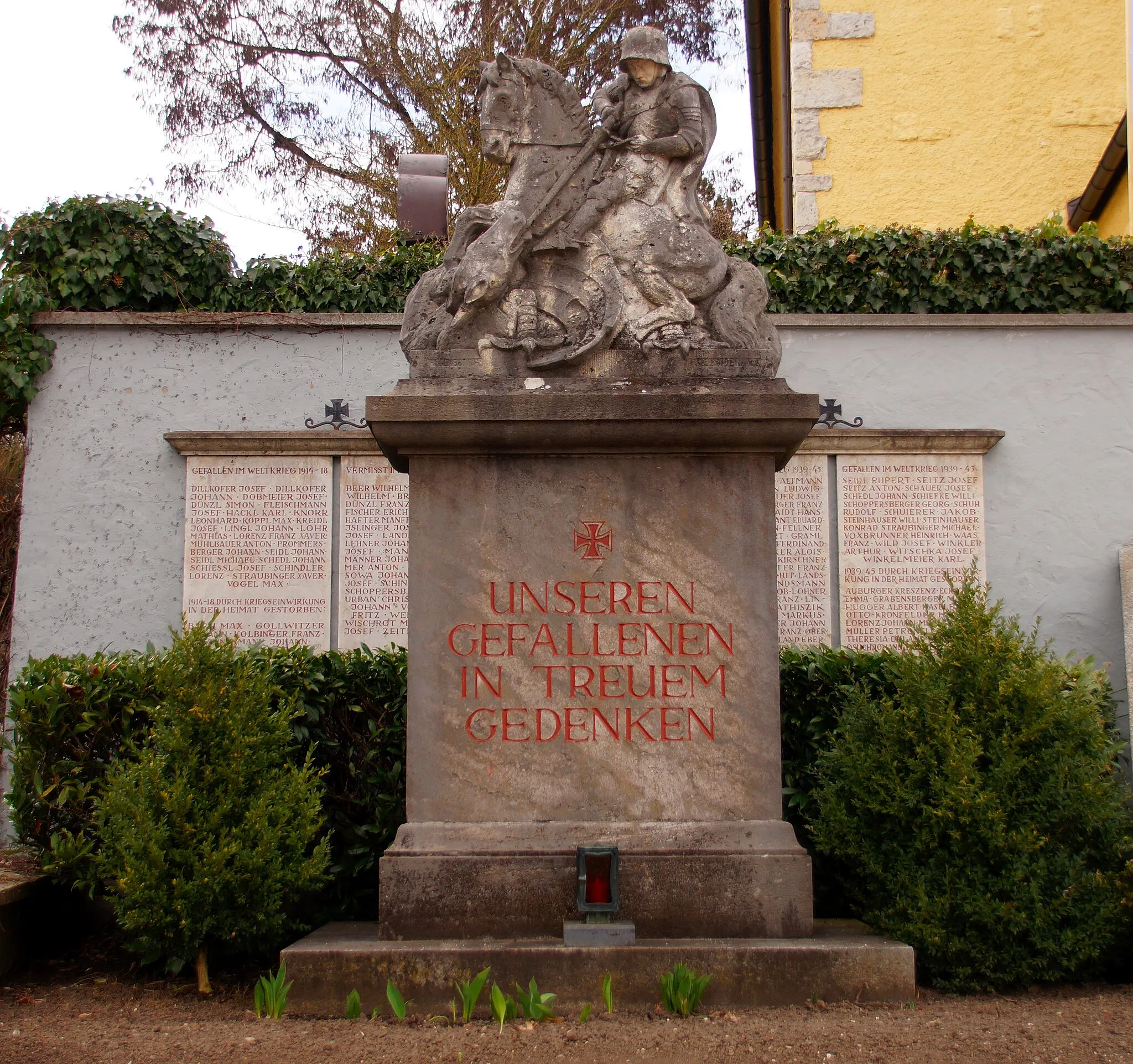 Photo showing: Kriegerdenkmal in Lappersdorf