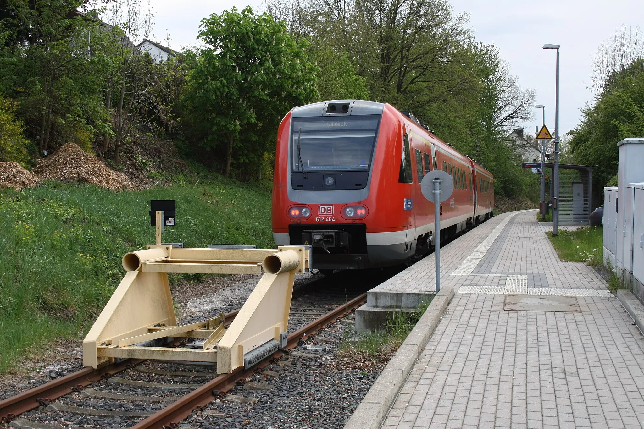 Photo showing: Haltpunkt Neustadt (Waldnaab)
