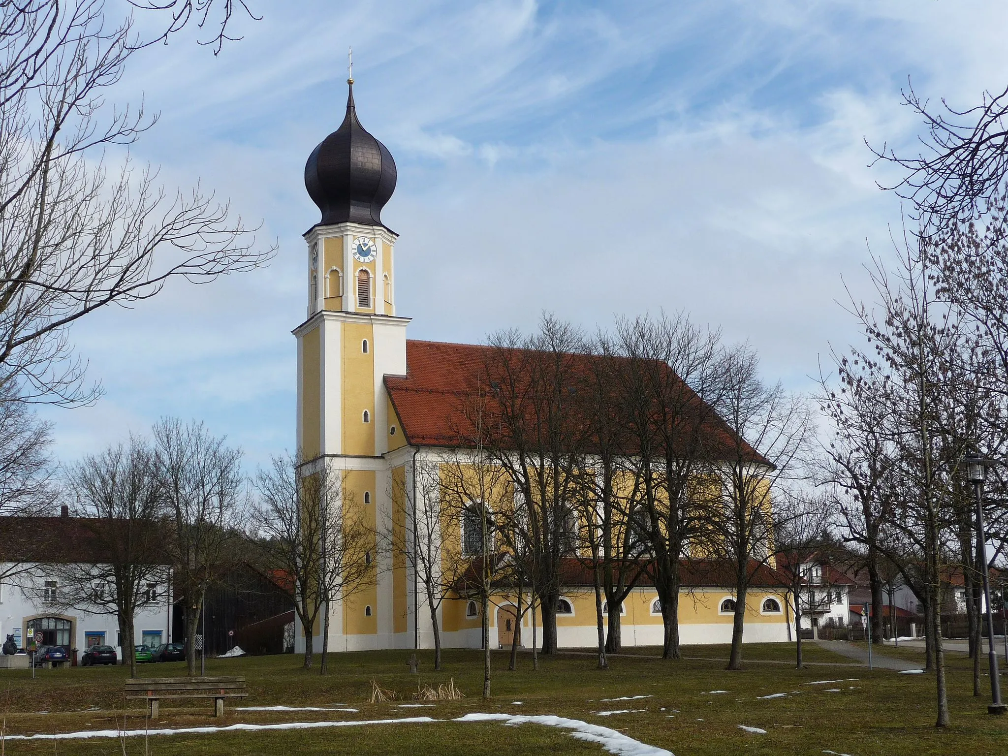 Photo showing: Pfarrkirche St. Andreas zu Pemfling