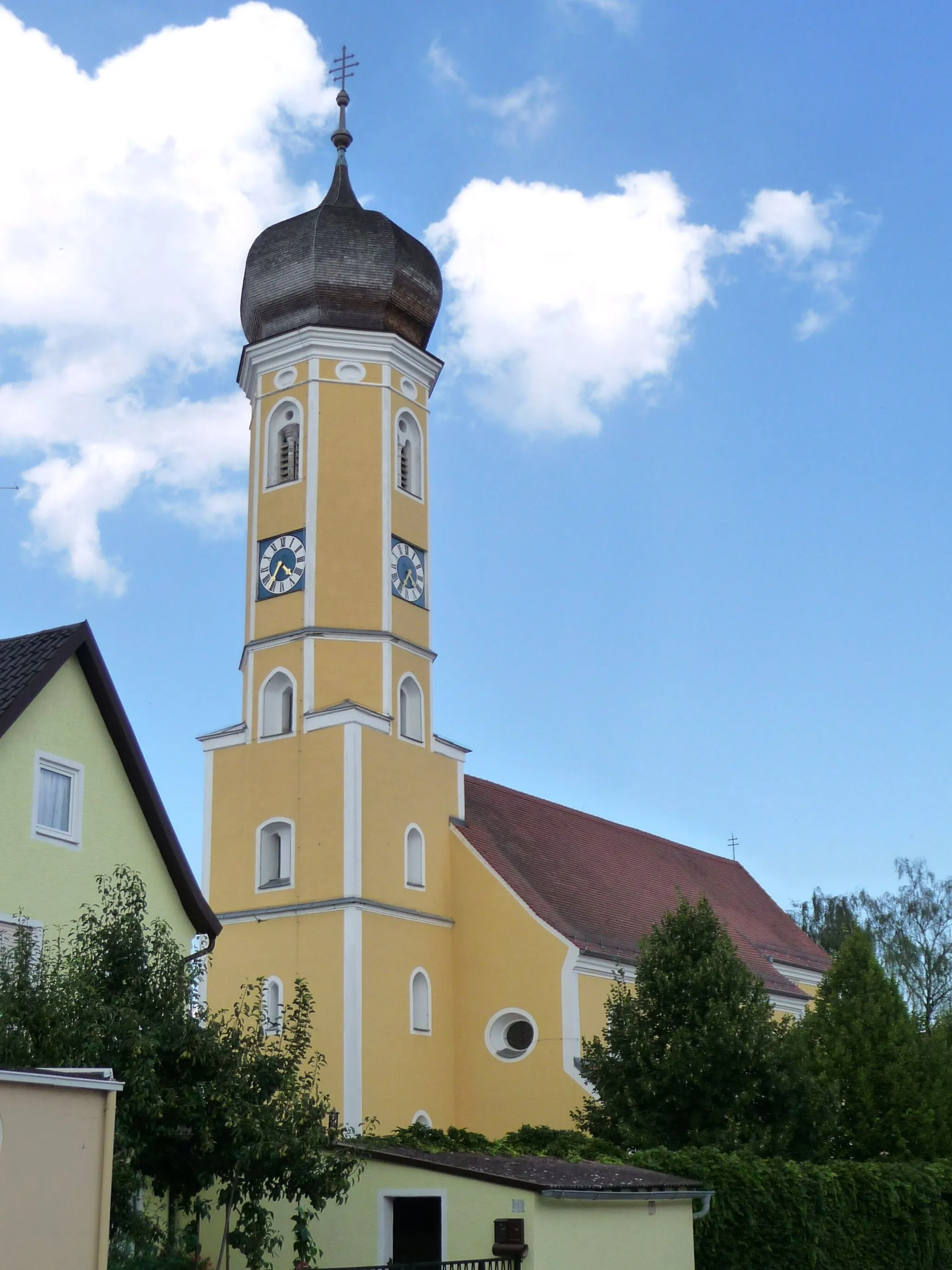 Photo showing: The Parish Church Assumption of Mary in Pfatter