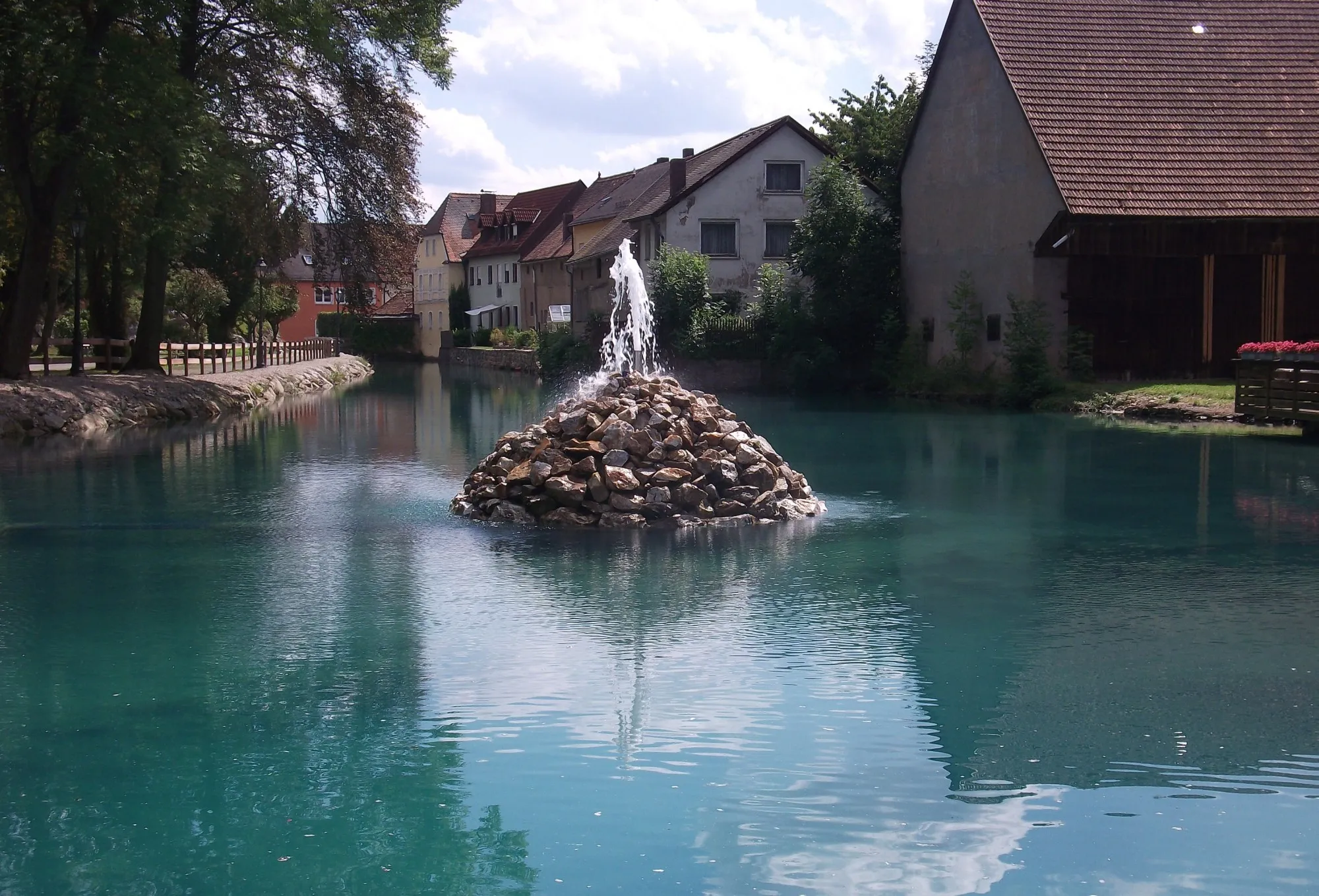 Photo showing: Stadtweiher Pleystein