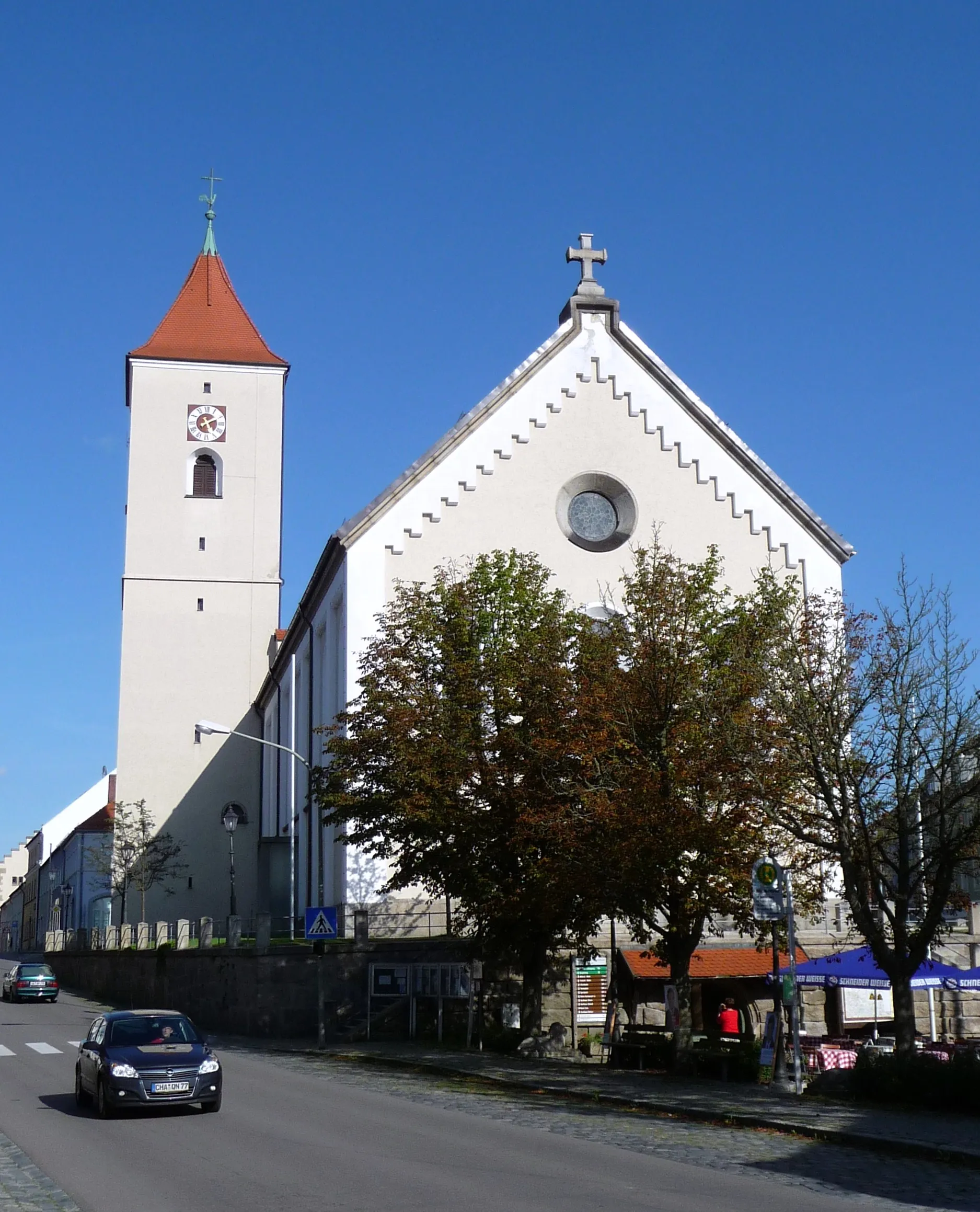Photo showing: Die katholische Stadtpfarrkirche St. Martin in Rötz