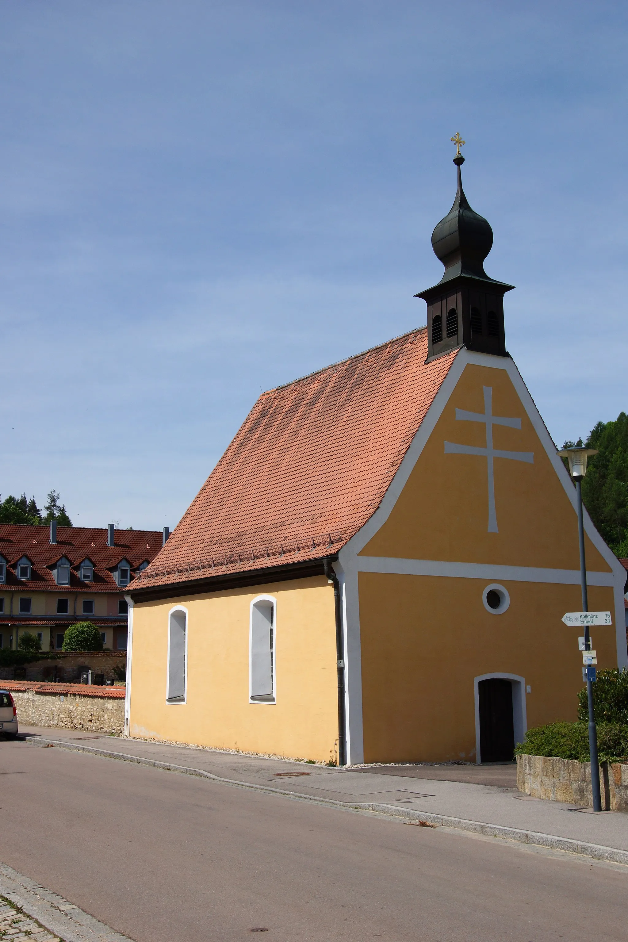 Photo showing: Die Friedhofskirche St. Georg in Schmidmühlen in der Oberpfalz