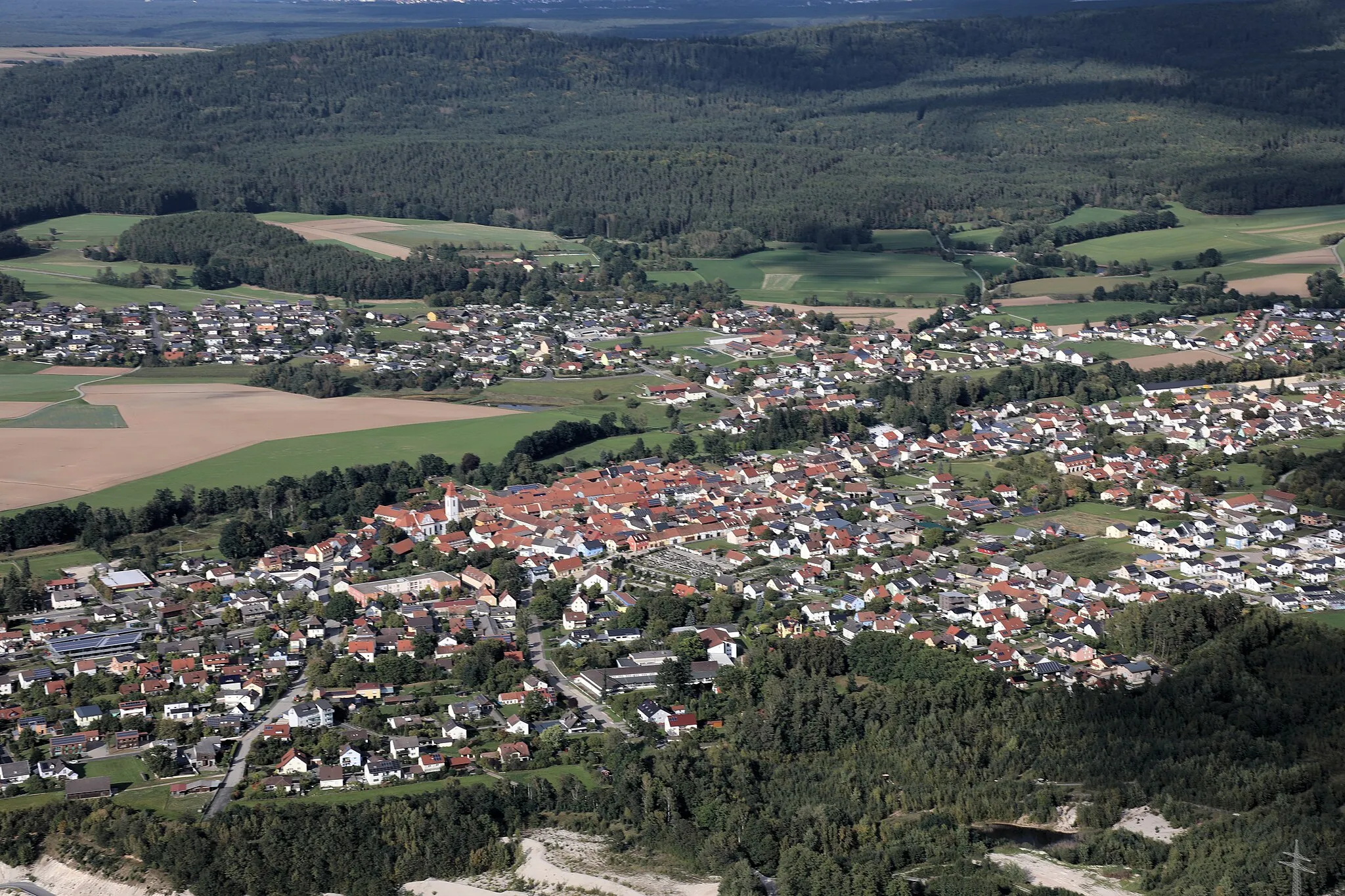 Photo showing: Stadt Schnaittenbach, Landkreis Amberg-Sulzbach, Oberpfalz, Bayern
