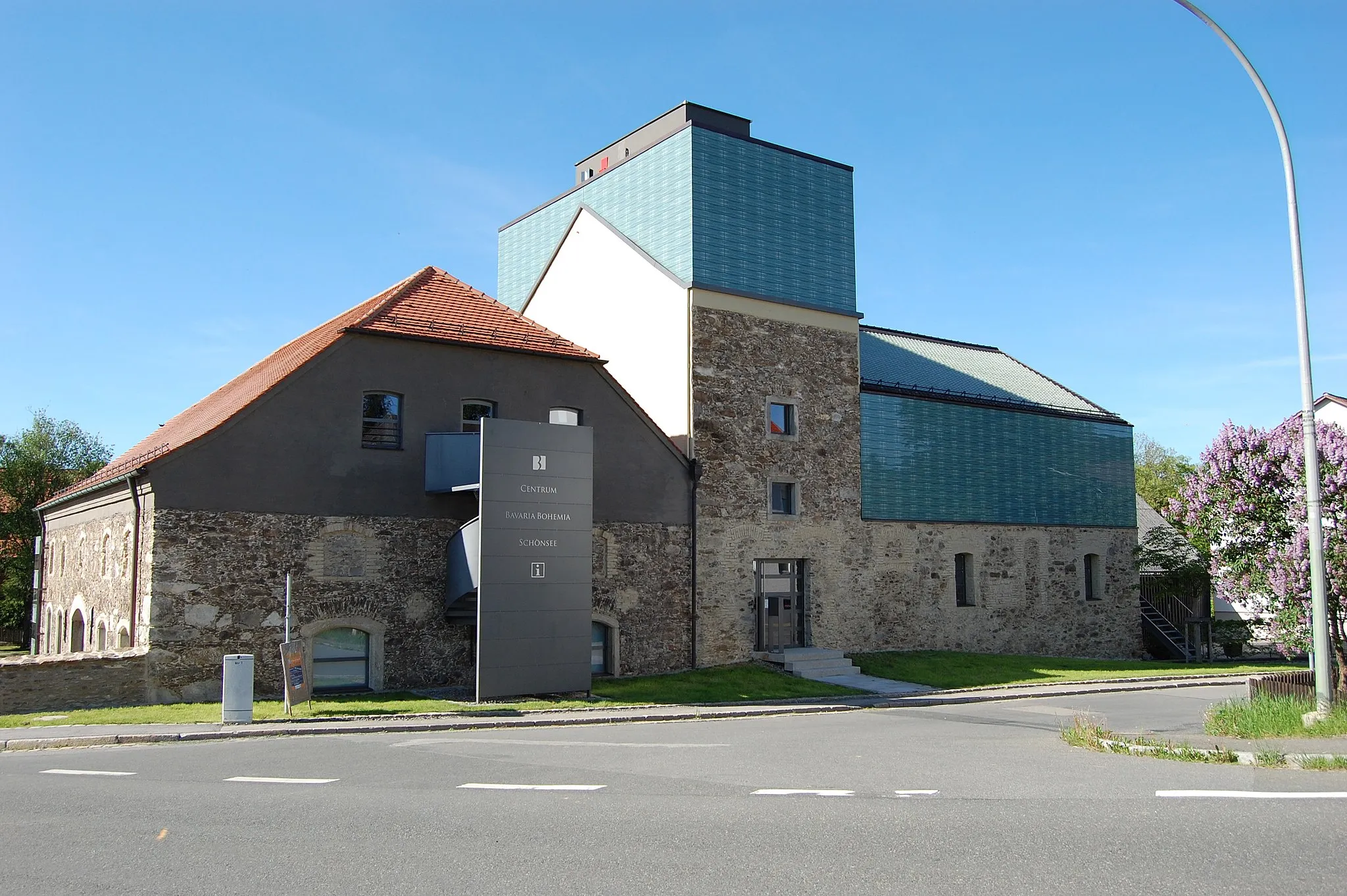 Photo showing: Town Schönsee, Centrum Bavaria Bohemia