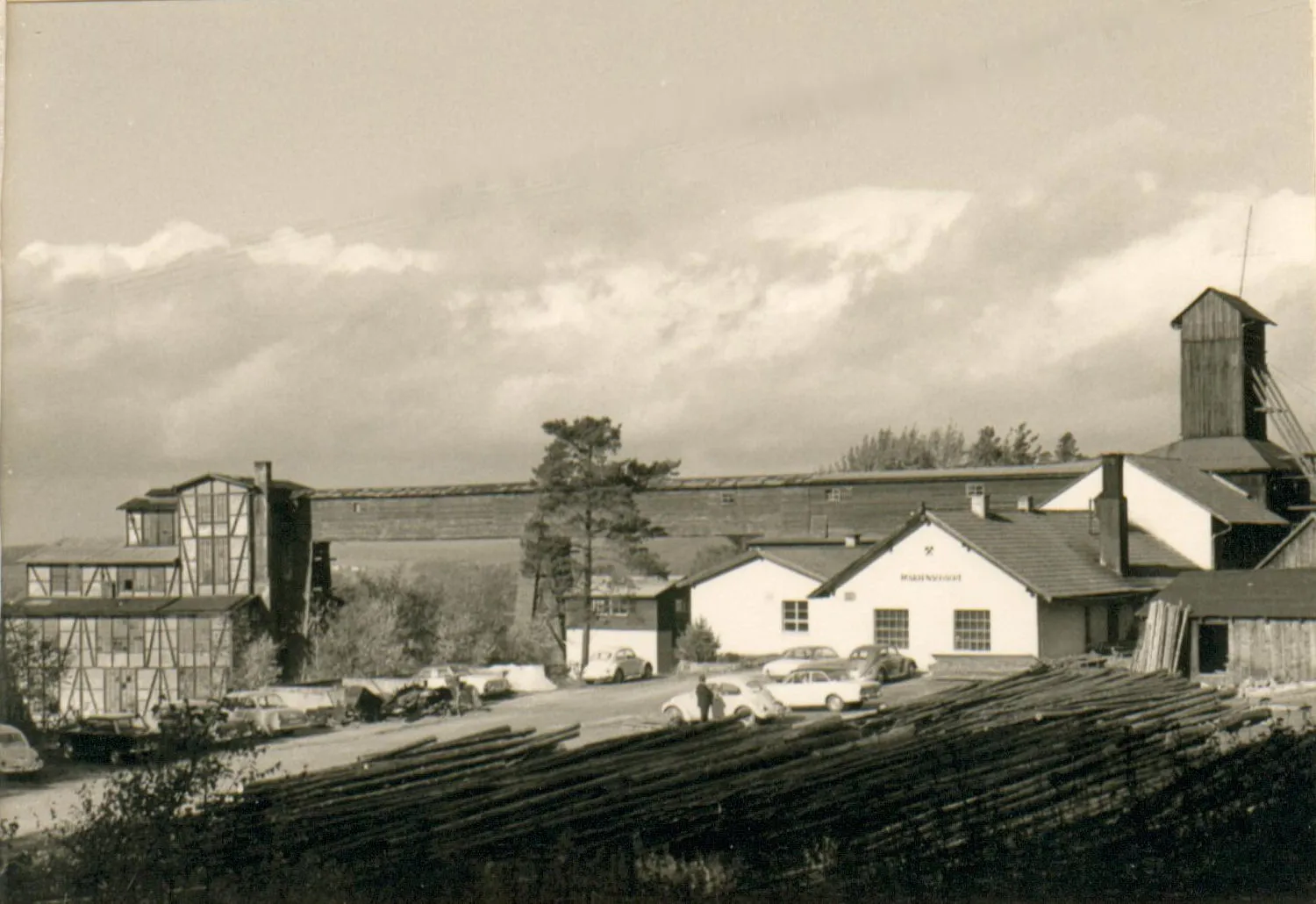 Photo showing: Marien-Schacht, Wölsendorf von NO