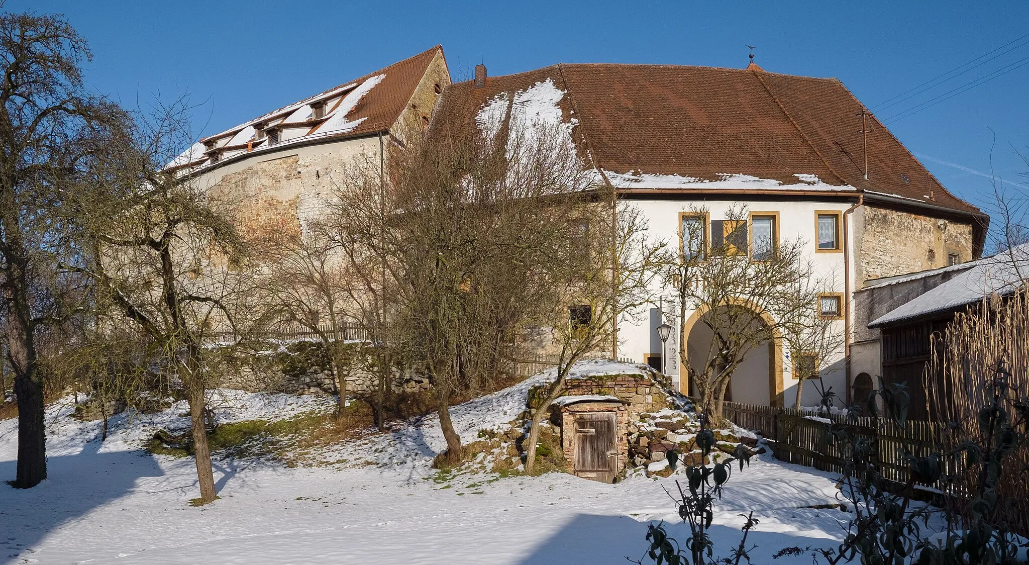 Photo showing: Castle Burg Dagestein, Vilseck, district Amberg-Sulzbach, Bavaria, Germany