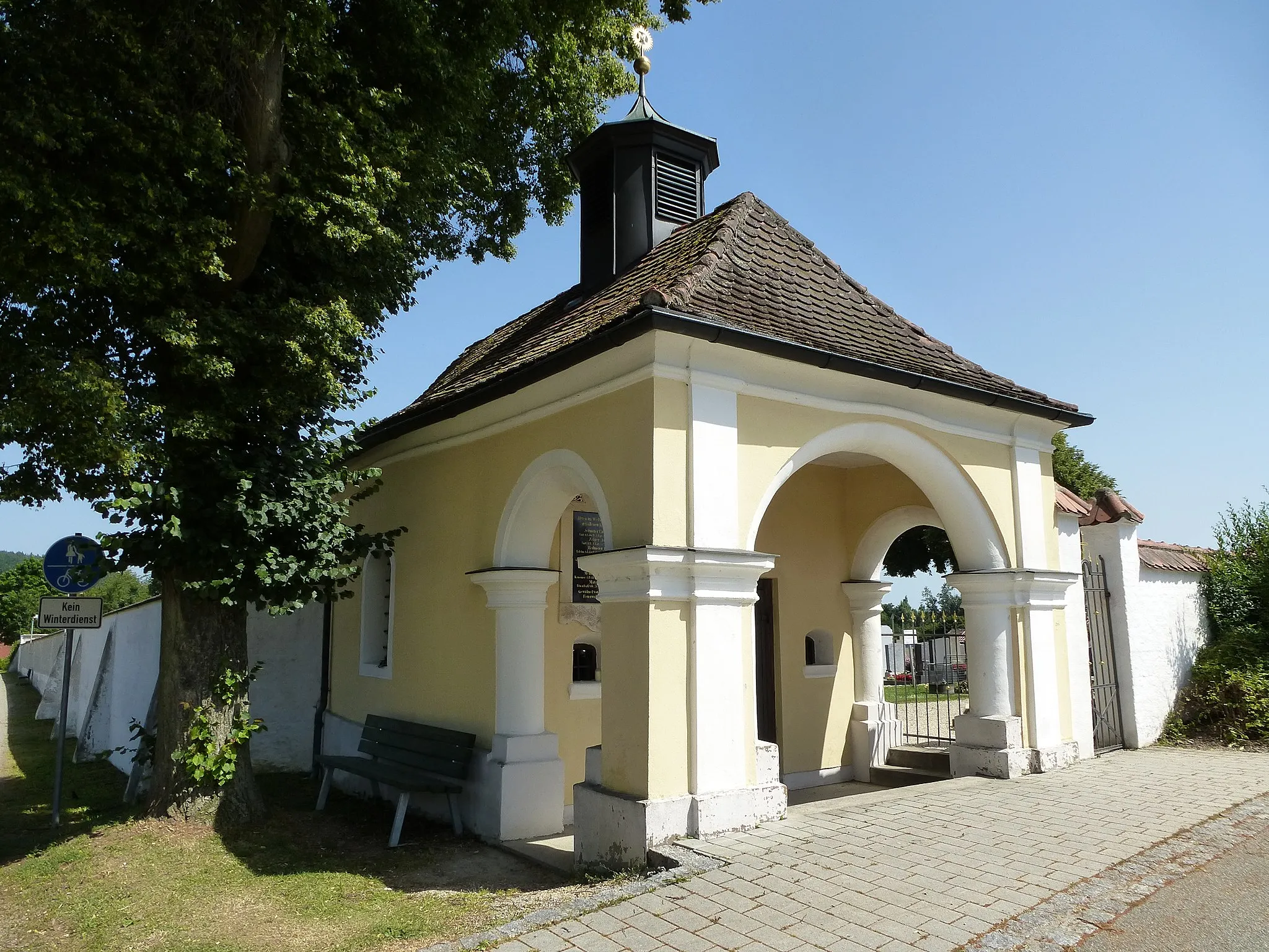 Photo showing: Sog. Hohenrainkapelle, Wörth a.d.Donau