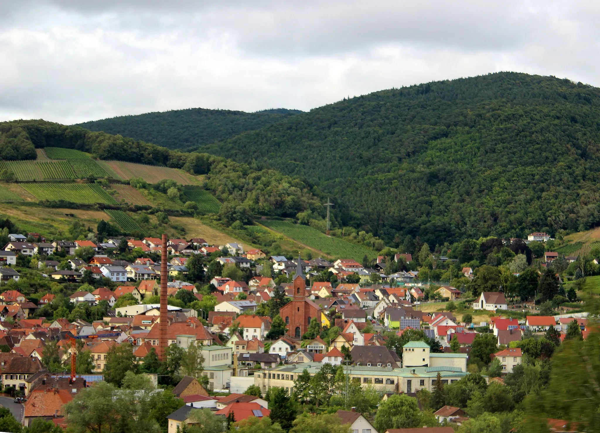 Photo showing: Albersweiler, Verbandsgemeinde Annweiler am Trifels, Landkreis Südliche Weinstraße, Rheinland-Pfalz.