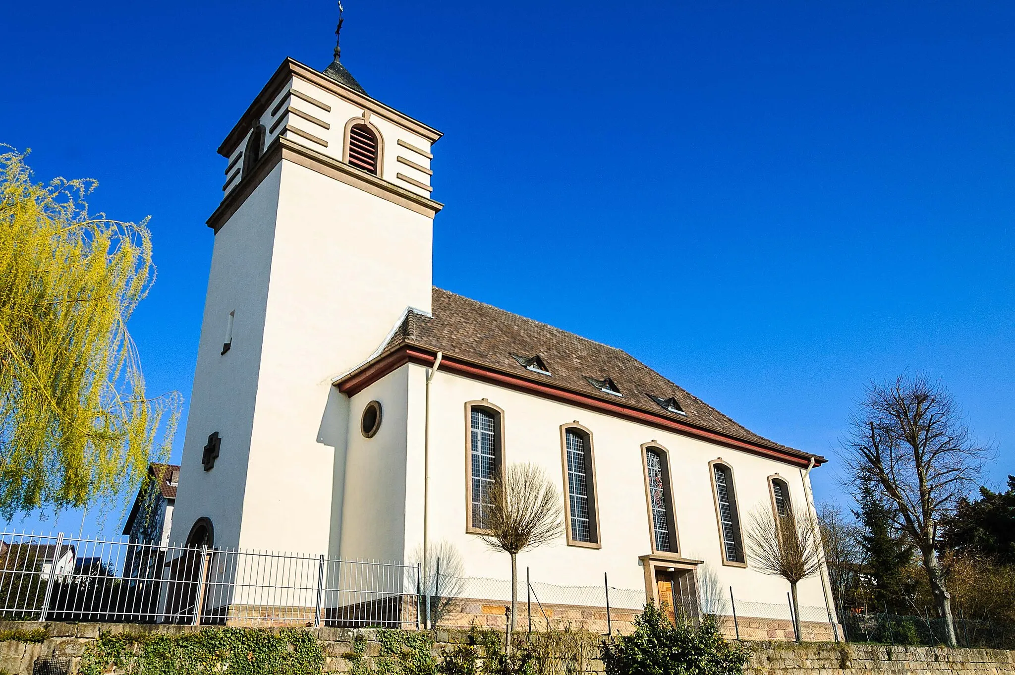 Photo showing: Protestant church Bolanden