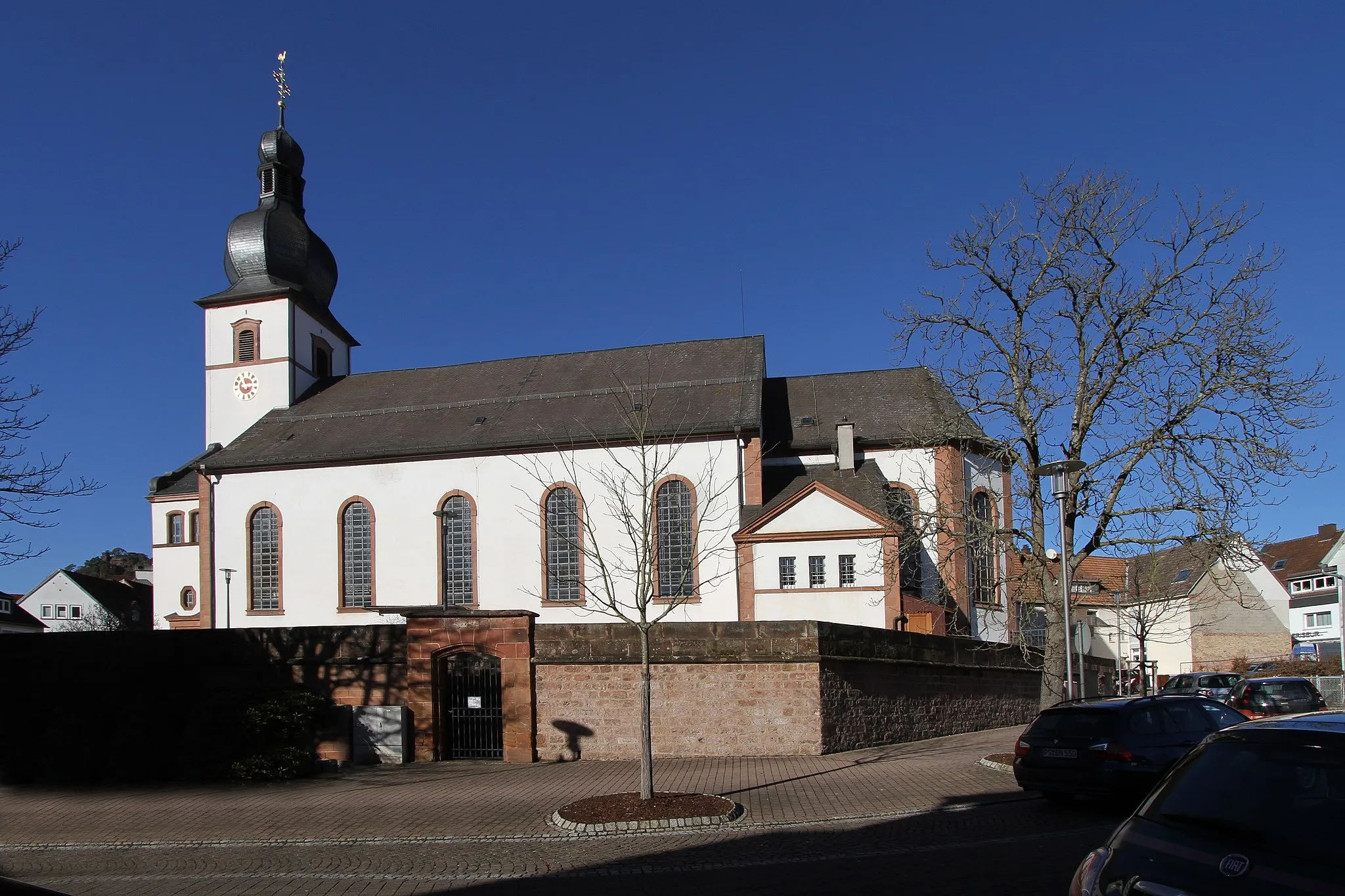 Photo showing: Church of Saint Lawrence in Dahn