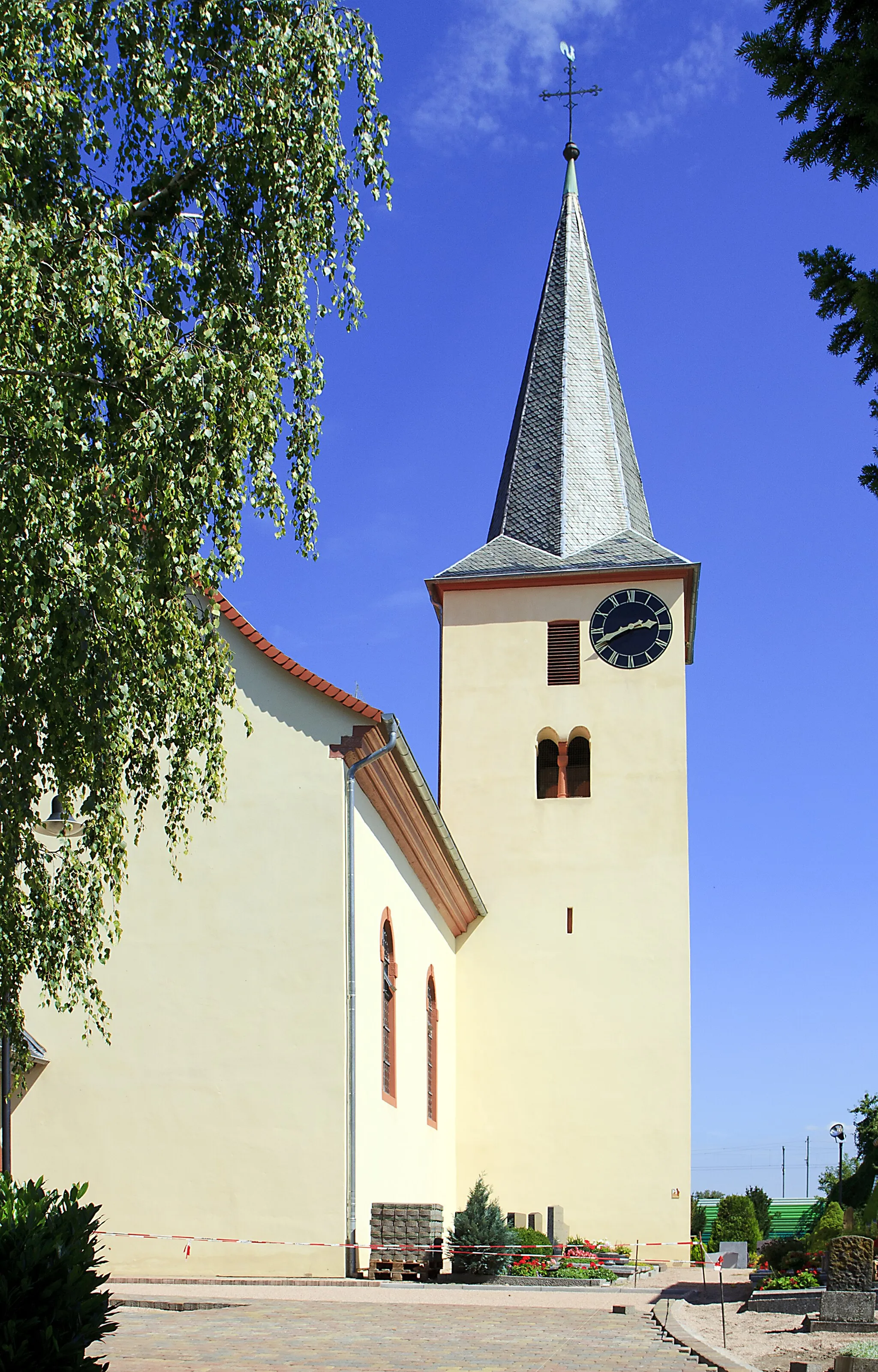 Photo showing: Dienheim, Evangelische Pfarrkirche
