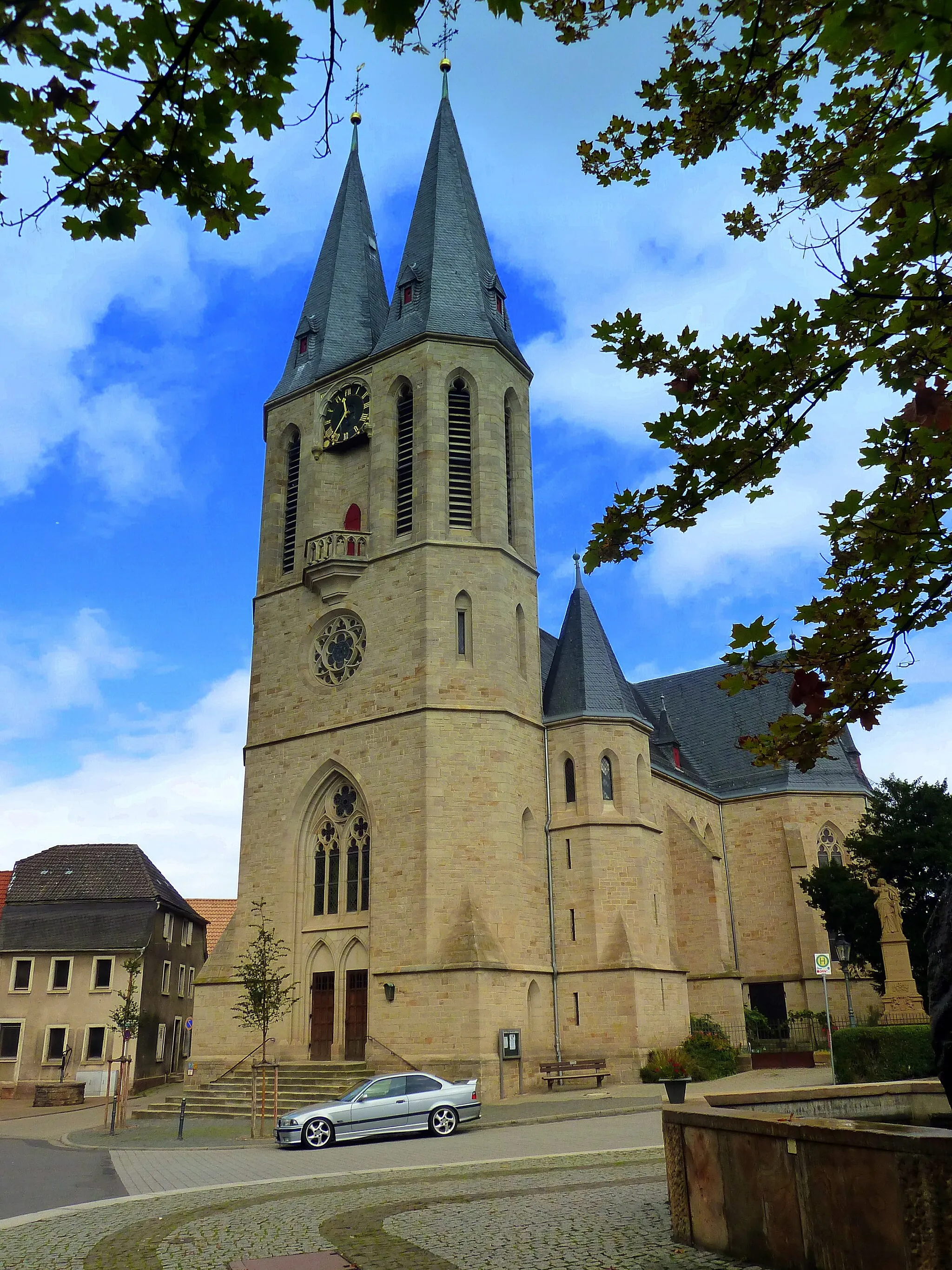 Photo showing: Evangelische Pfarrkirche in Flonheim – erbaut um 1884