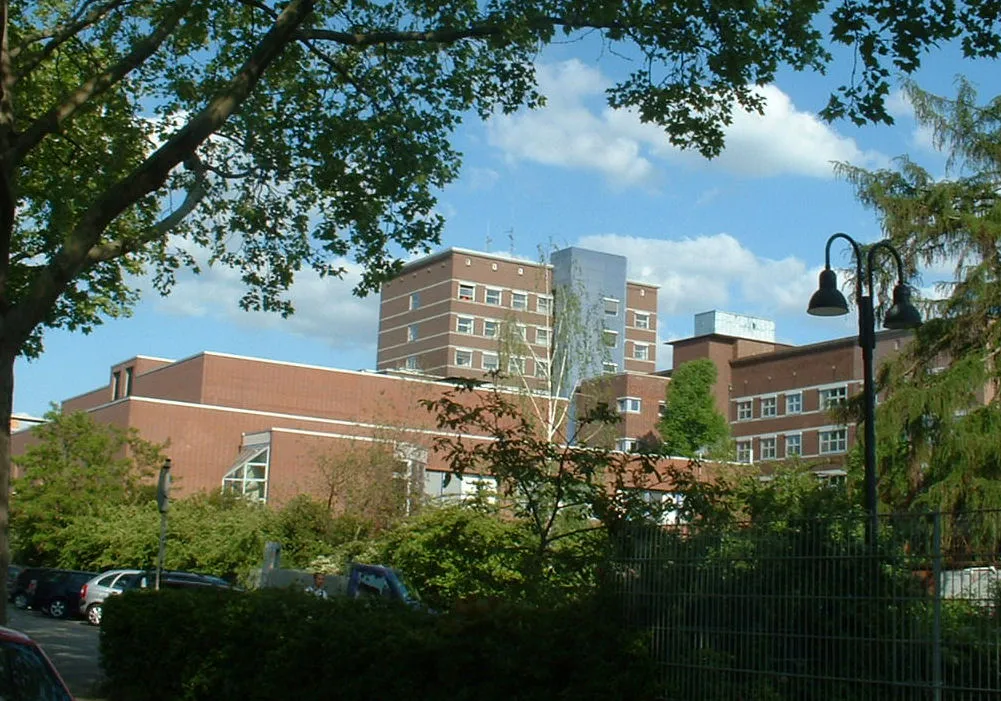 Photo showing: Marienkrankenhaus in Ludwigshafen-Gartenstadt