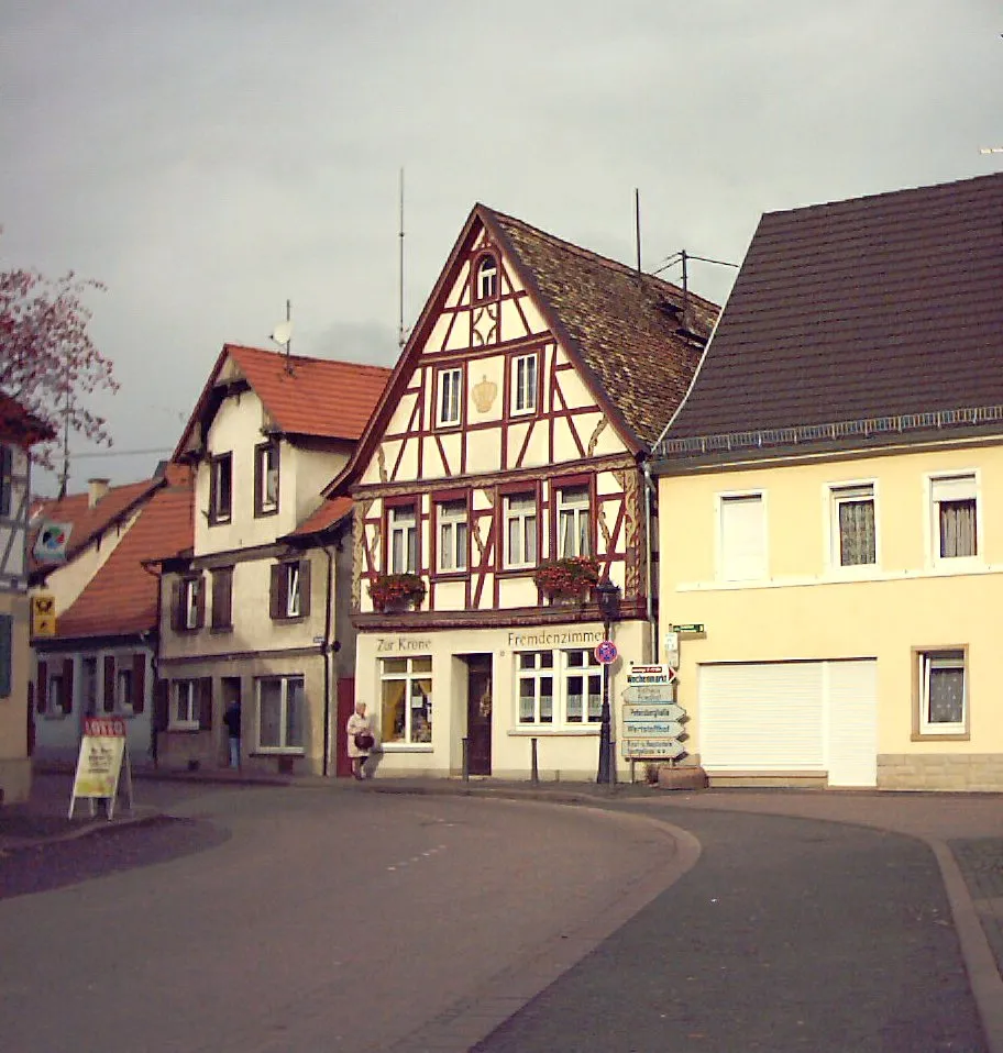 Photo showing: Gasthaus "Zur Krone" de:Gau-Odernheim