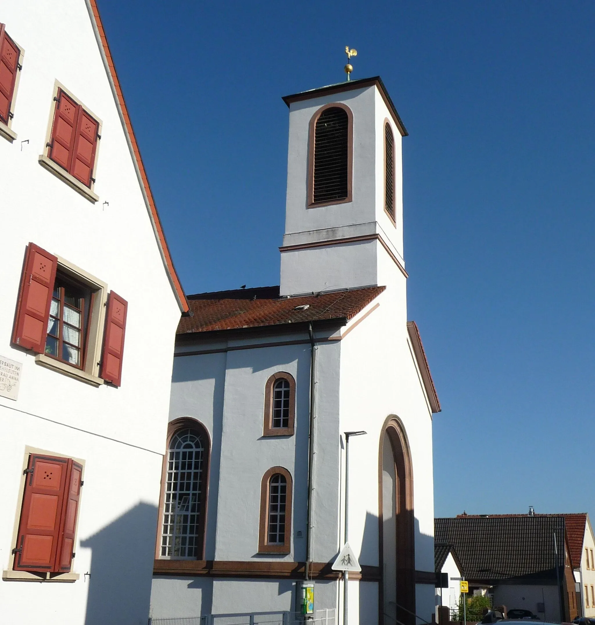 Photo showing: protestantische Kirche Gerolsheim