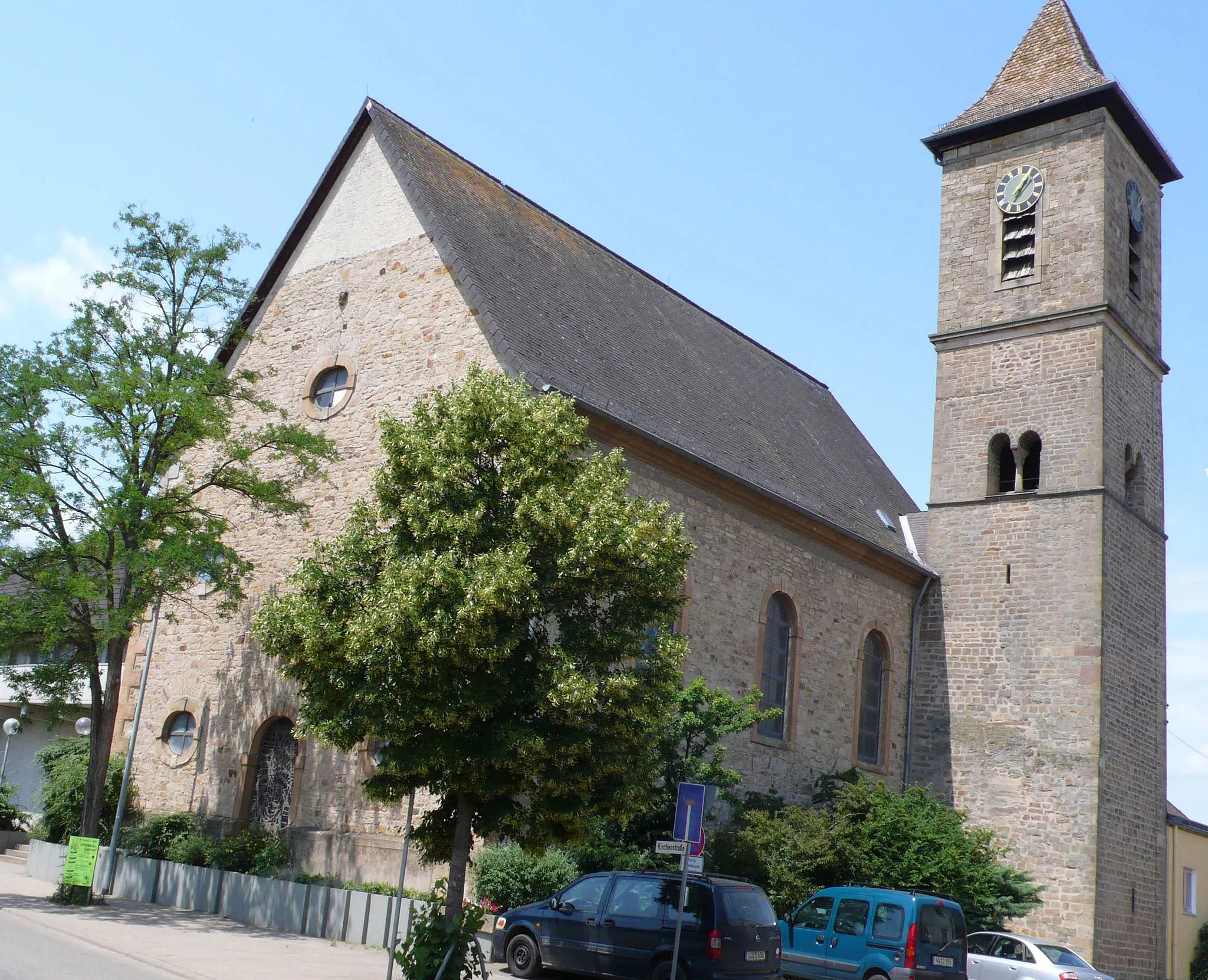Photo showing: Katholische Kirche Hochdorf, Germany