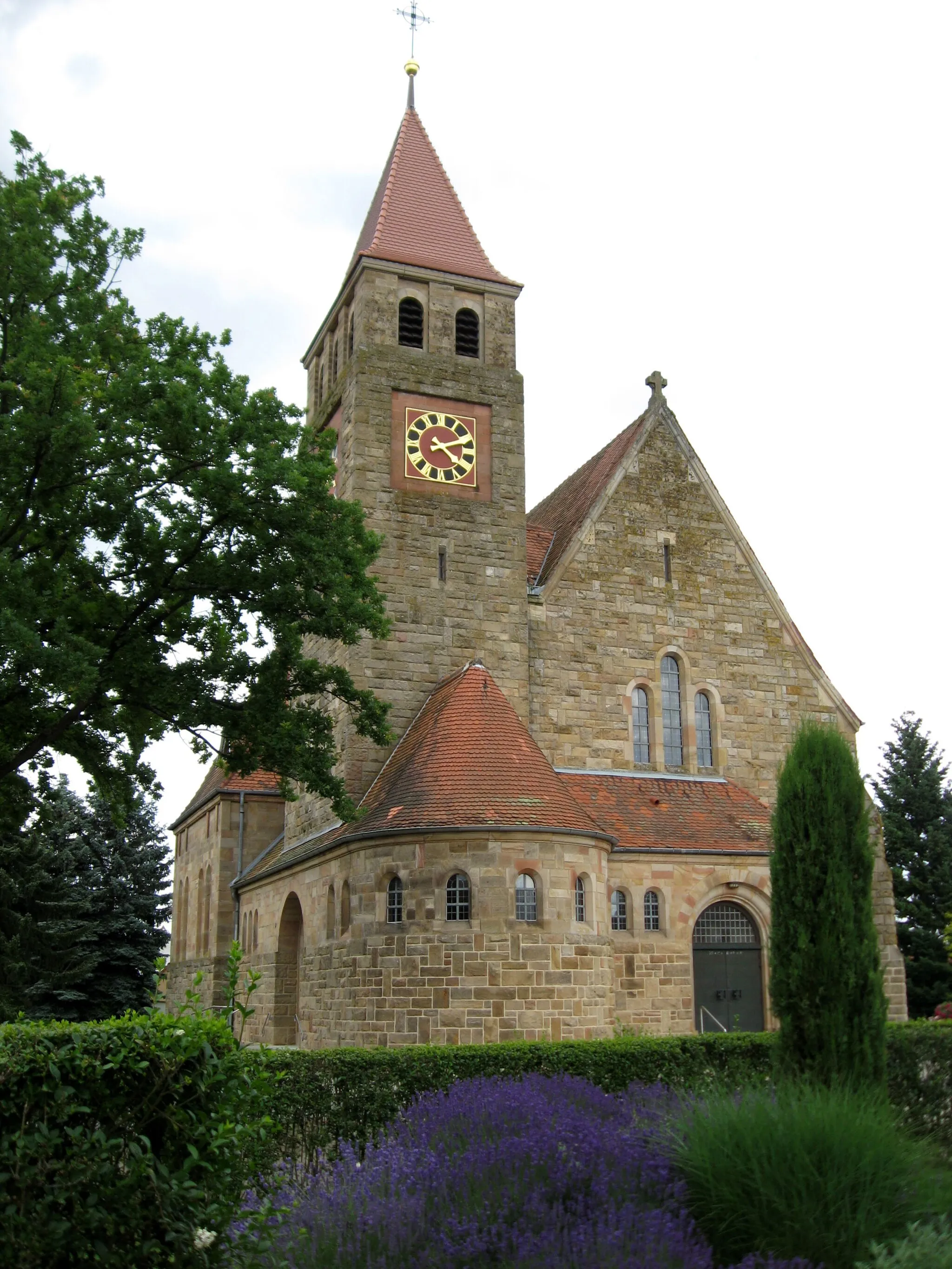 Photo showing: Katholische Pfarrkirche St. Michael, Hauptstraße 72 in Insheim