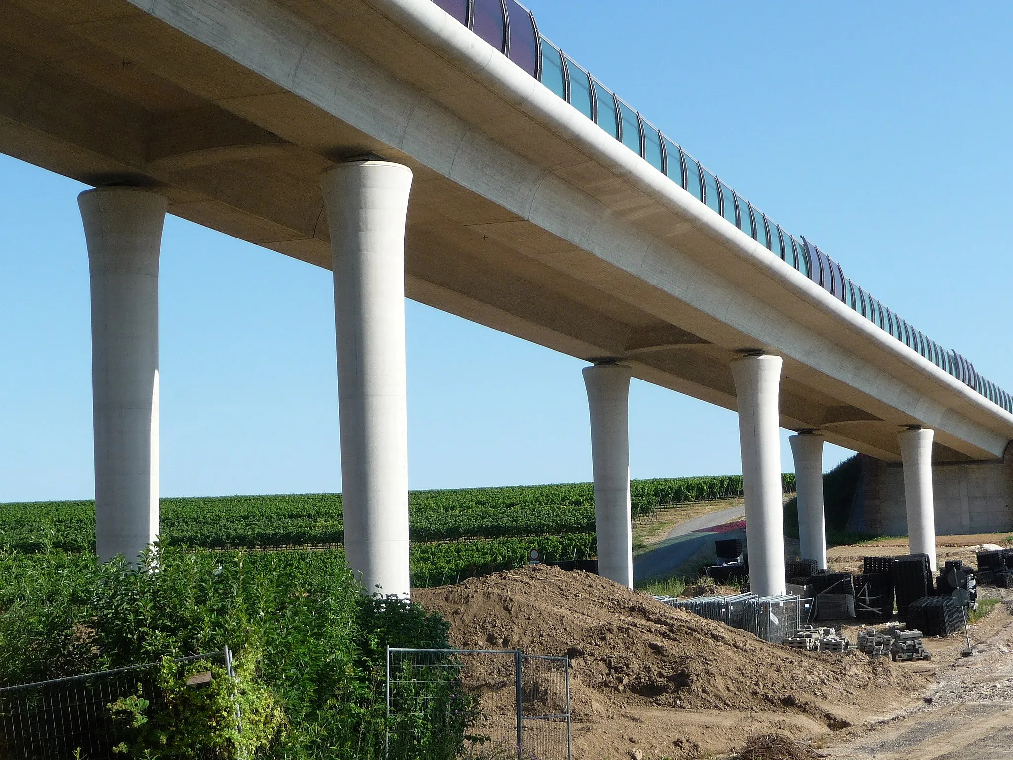 Photo showing: neugebaute Ortsumgehung von Kirchheim an der Weinstraße, Pfalz