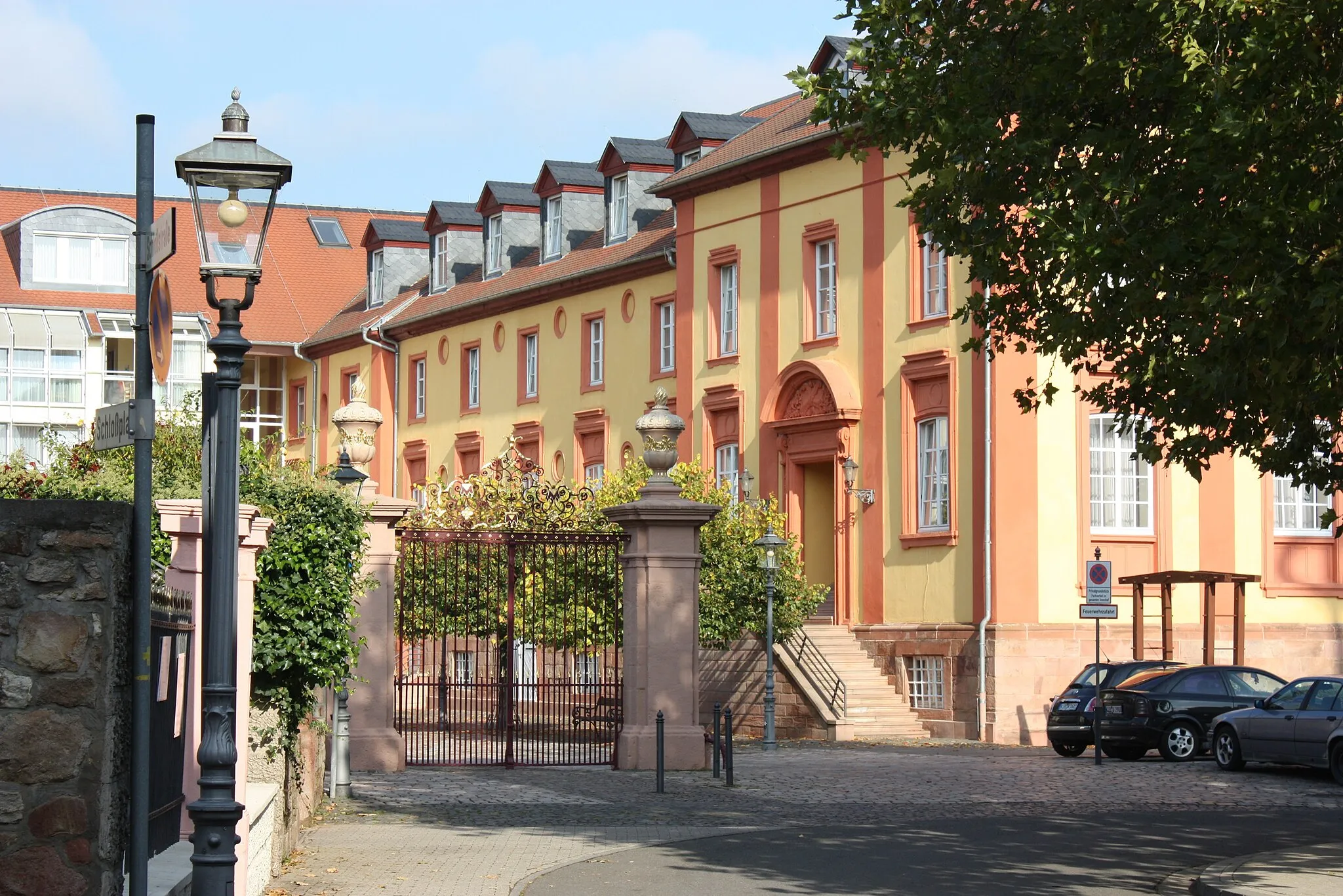Photo showing: Schloss Kirchheimbolanden, heute Alten- und Pflegeheim (Denkmalzone Schloss)