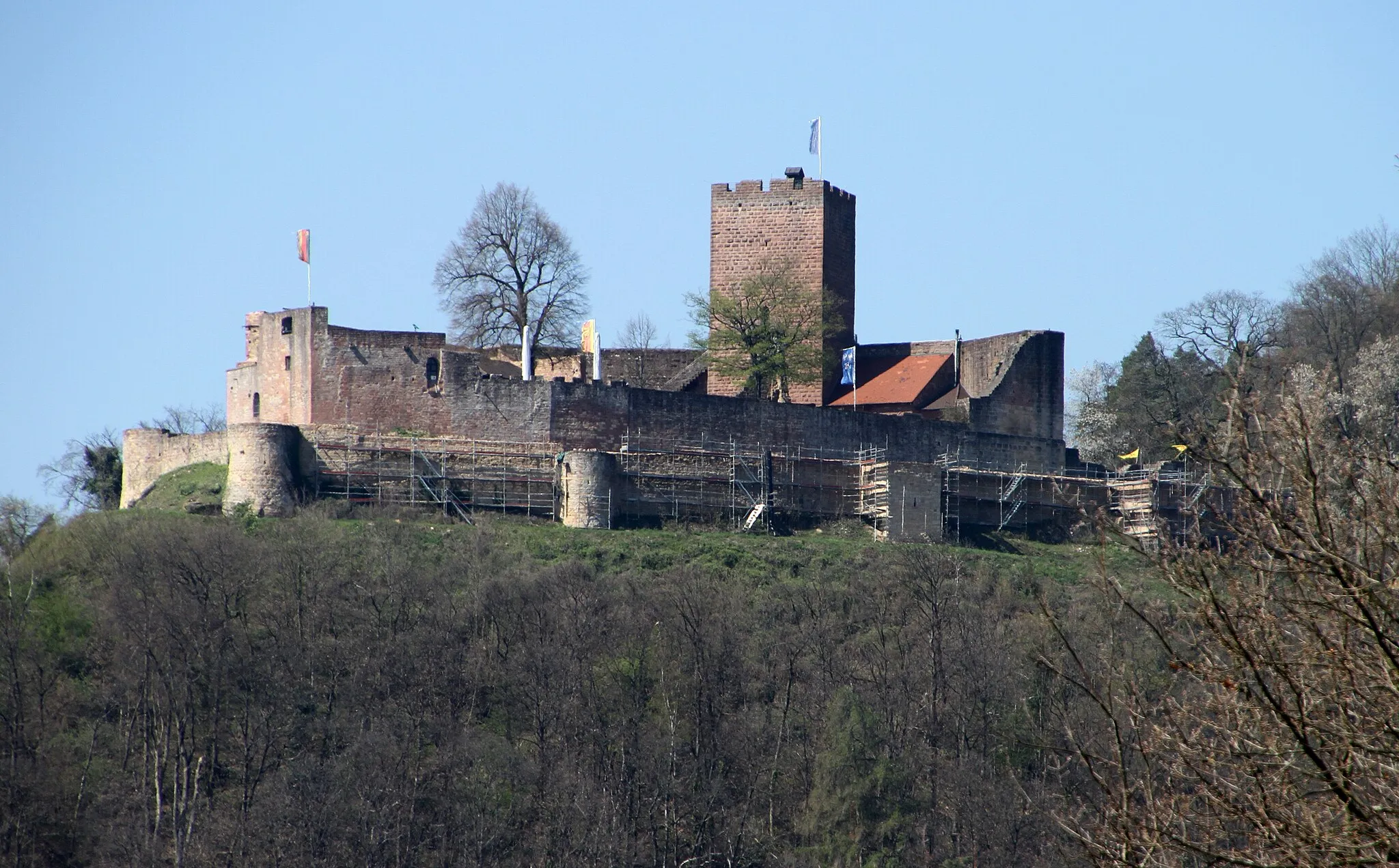 Photo showing: Ruine Landeck in der Pfalz