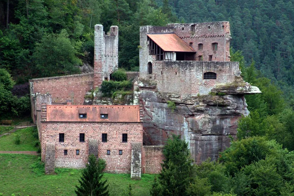 Photo showing: Castle Burg Spangenberg, Pfalz (Germany)