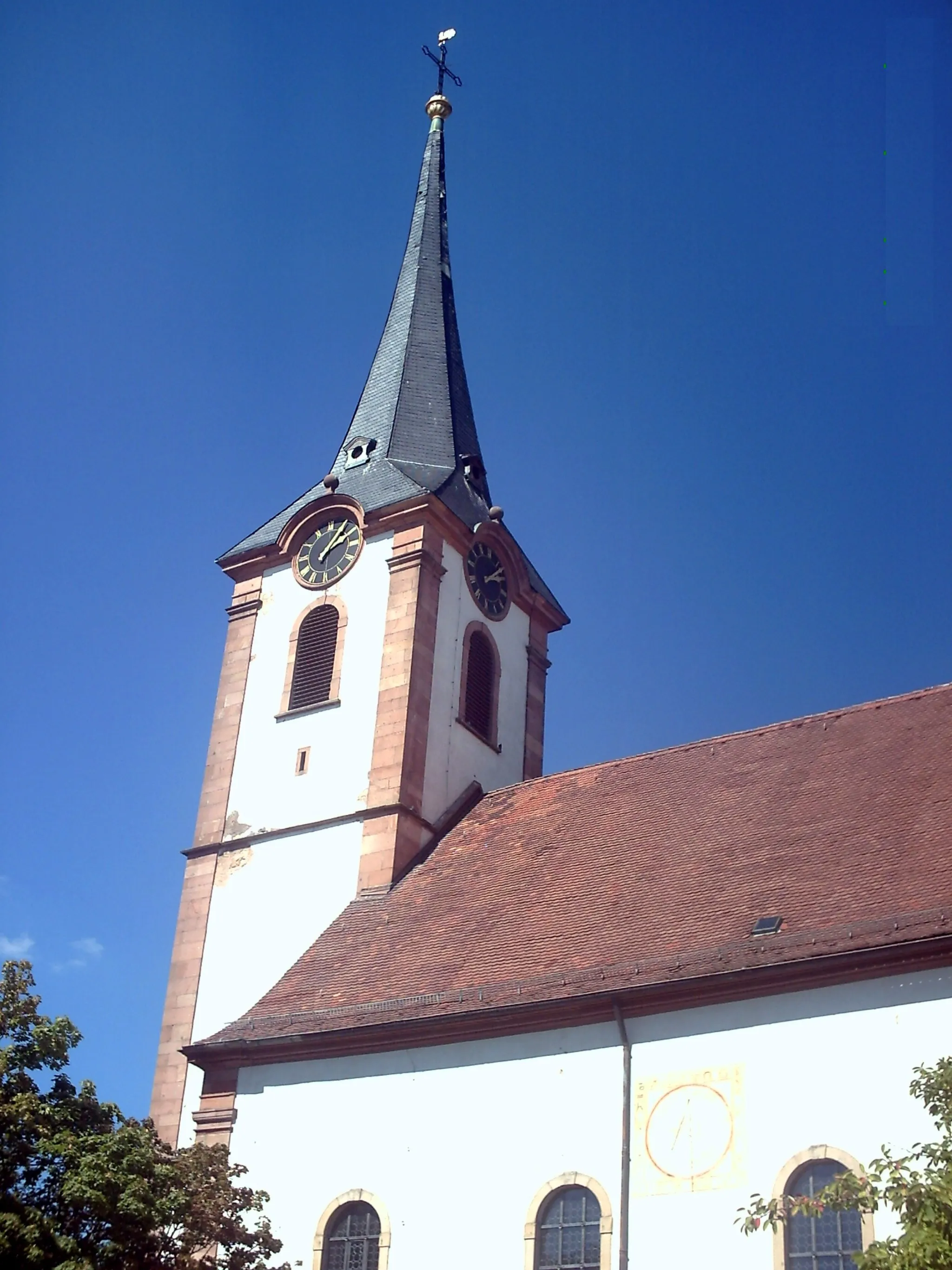 Photo showing: Die katholische Kirche in Maikammer