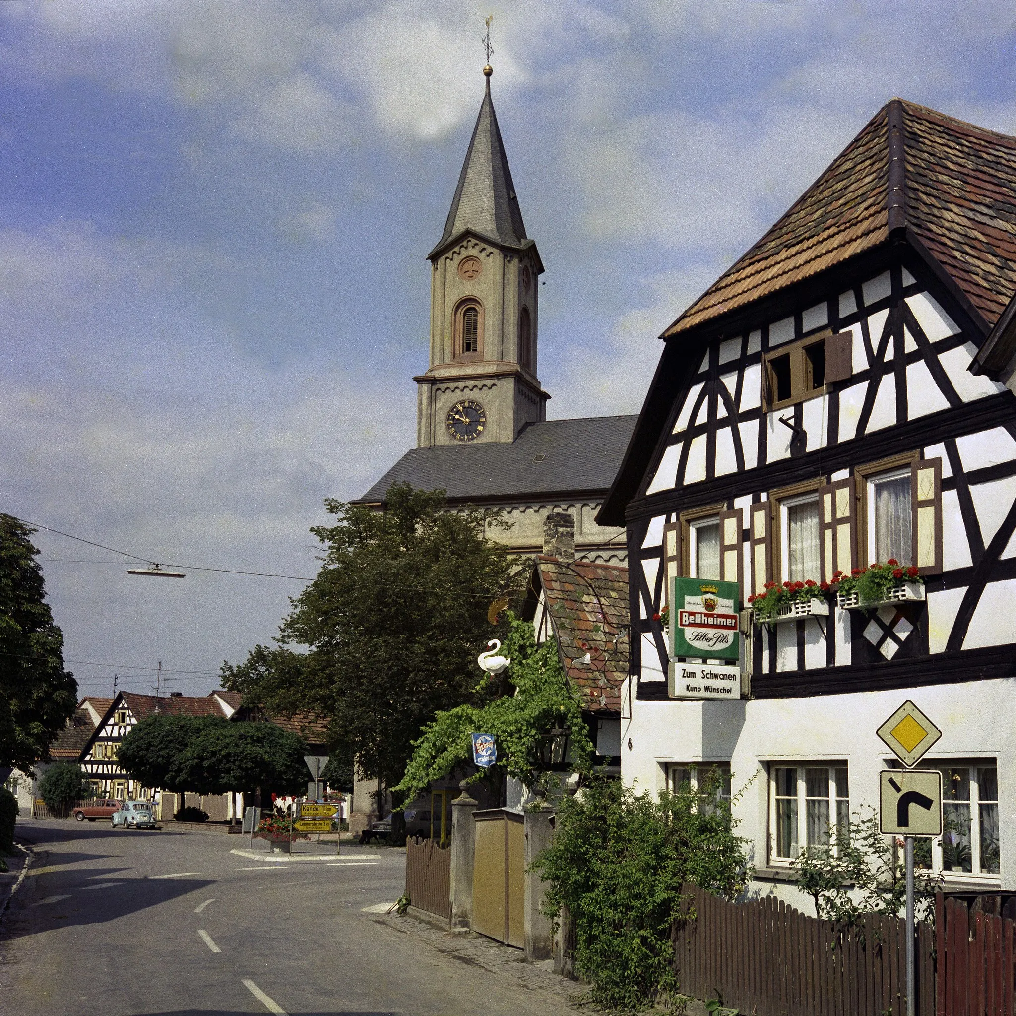 Photo showing: Fachwerkhaus Hauptstr.6 Neupotz