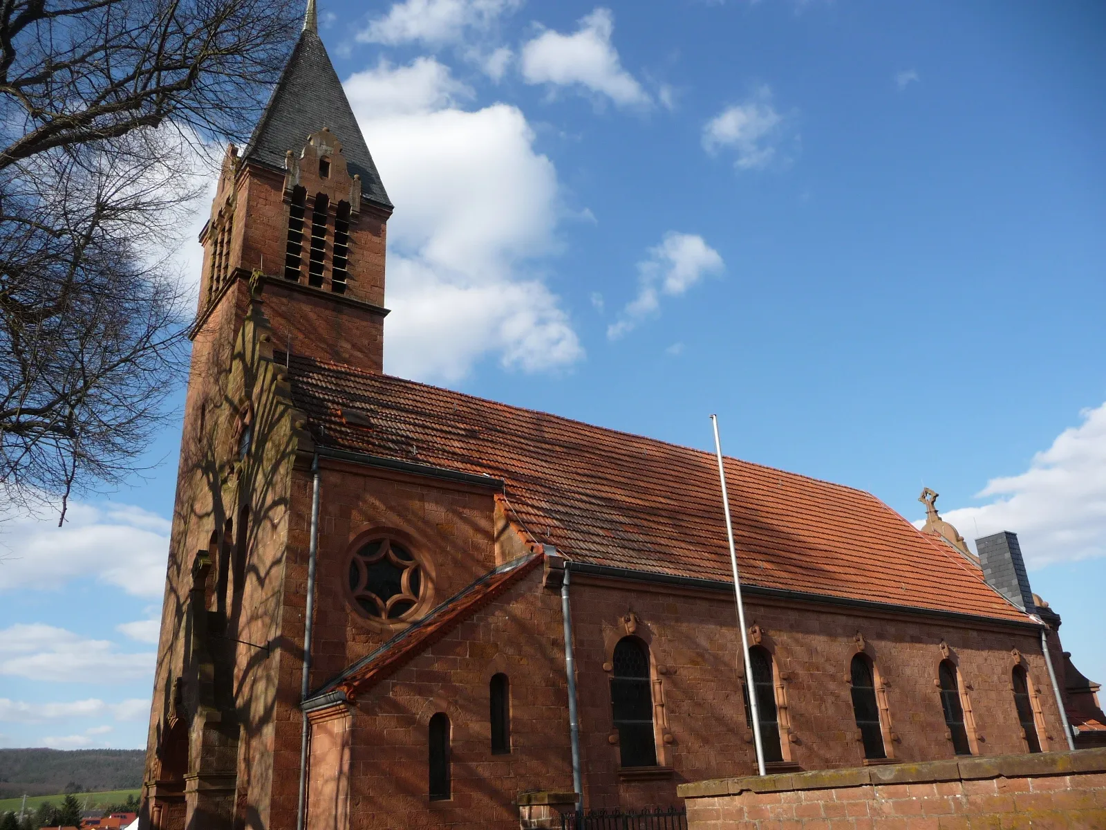 Photo showing: protestant church in Ramsen (Donnersbergkreis, Rhineland-Palatinate, Germany