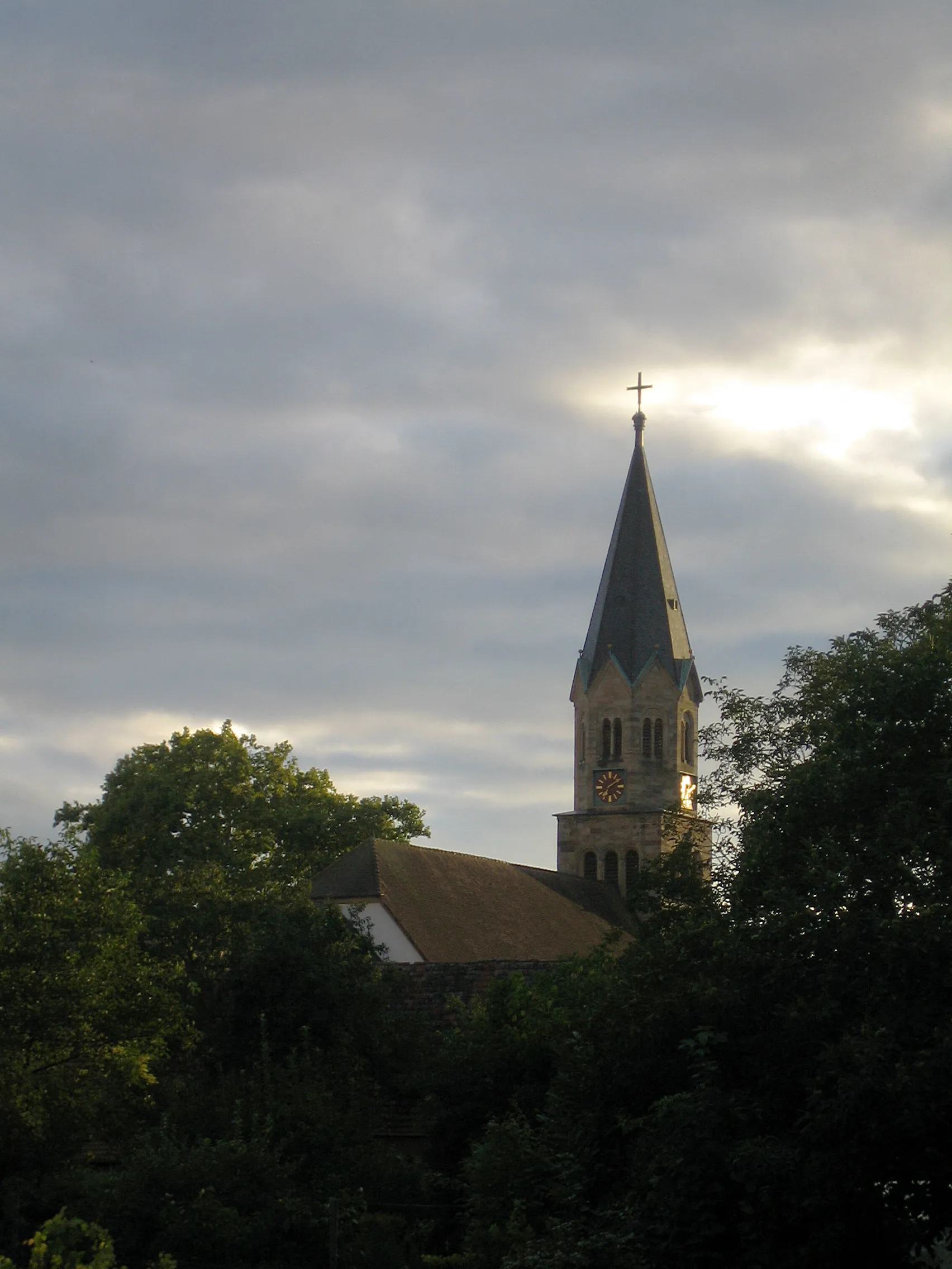 Photo showing: St. Maurice Catholic Church, Rülzheim, Rhineland-Palatinate