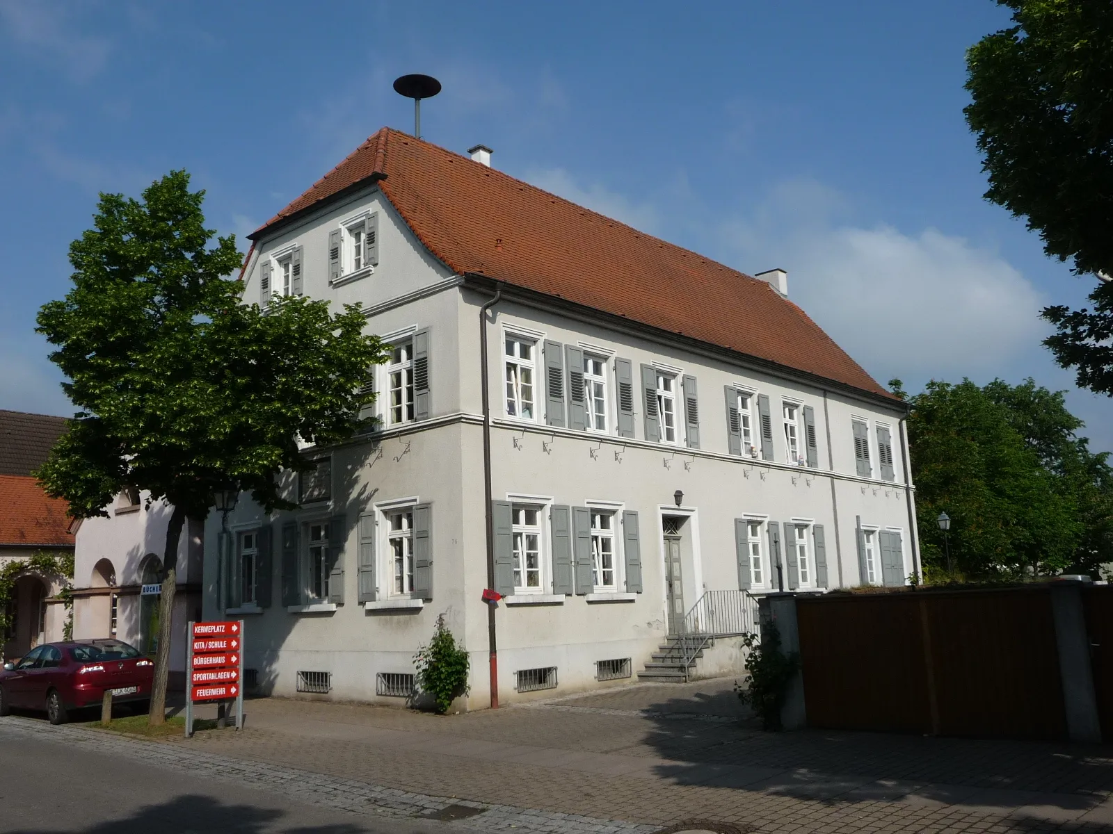 Photo showing: Wohnhaus Hauptstraße 76 in Schwegenheim