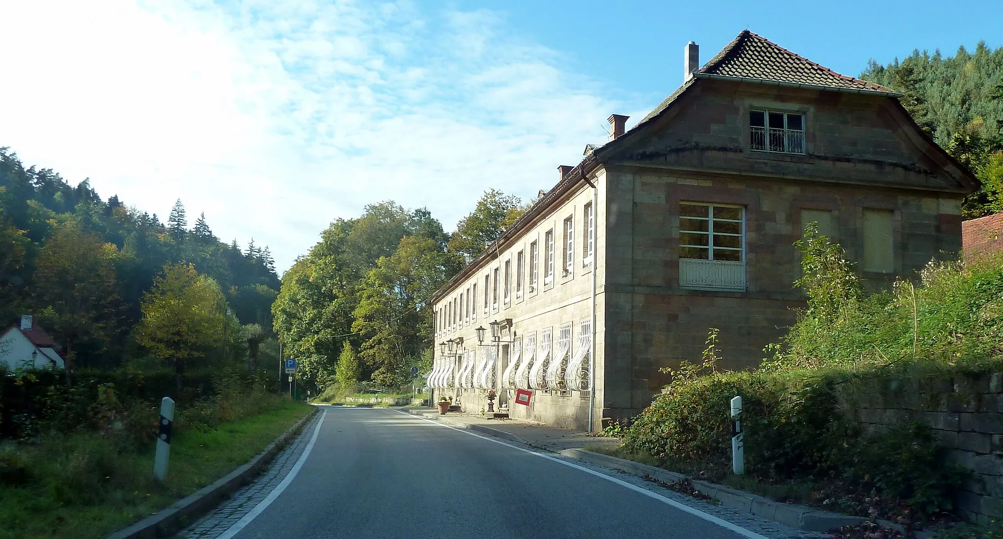 Photo showing: Trippstadt - Unterhammer im Karlstal – hier war früher ein Eisenhammerwerk
