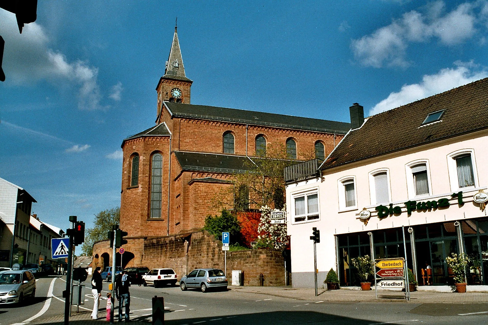 Photo showing: Bexbach, the Saint Martin church