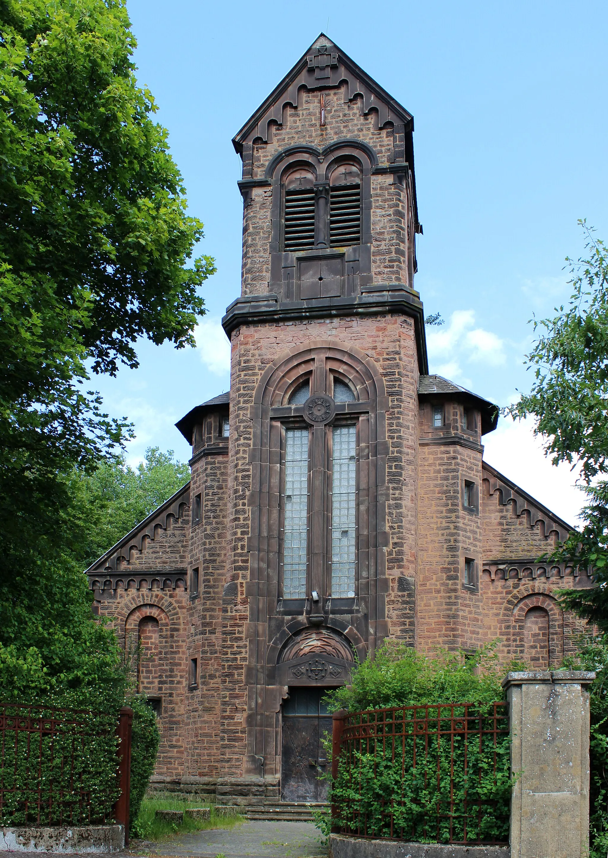 Photo showing: Kath. Kirche St. Ludwig, Maybach, Stadt Friedrichsthal, Saarland