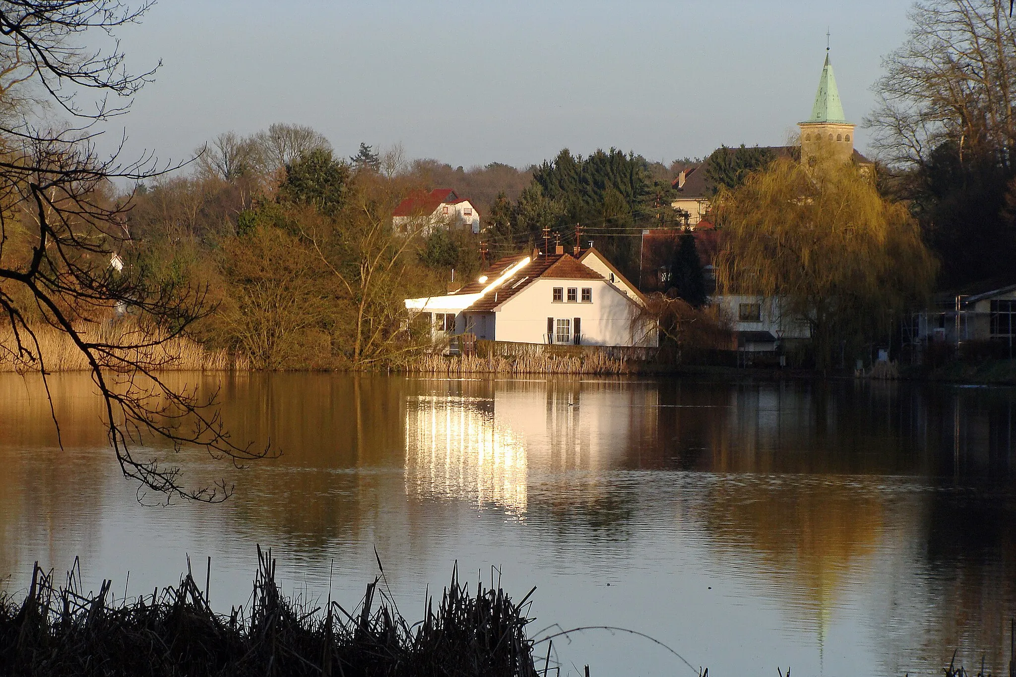 Photo showing: St. Nikolaus est une bourgade allemande située en Sarre faisant partie de la commune de Großrosseln. Photographie prise le 10 mars 2014.