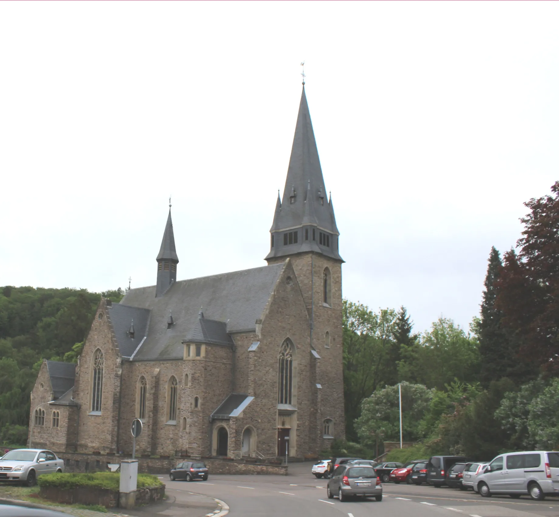Photo showing: Nonnweiler, the Saint Hubertus church