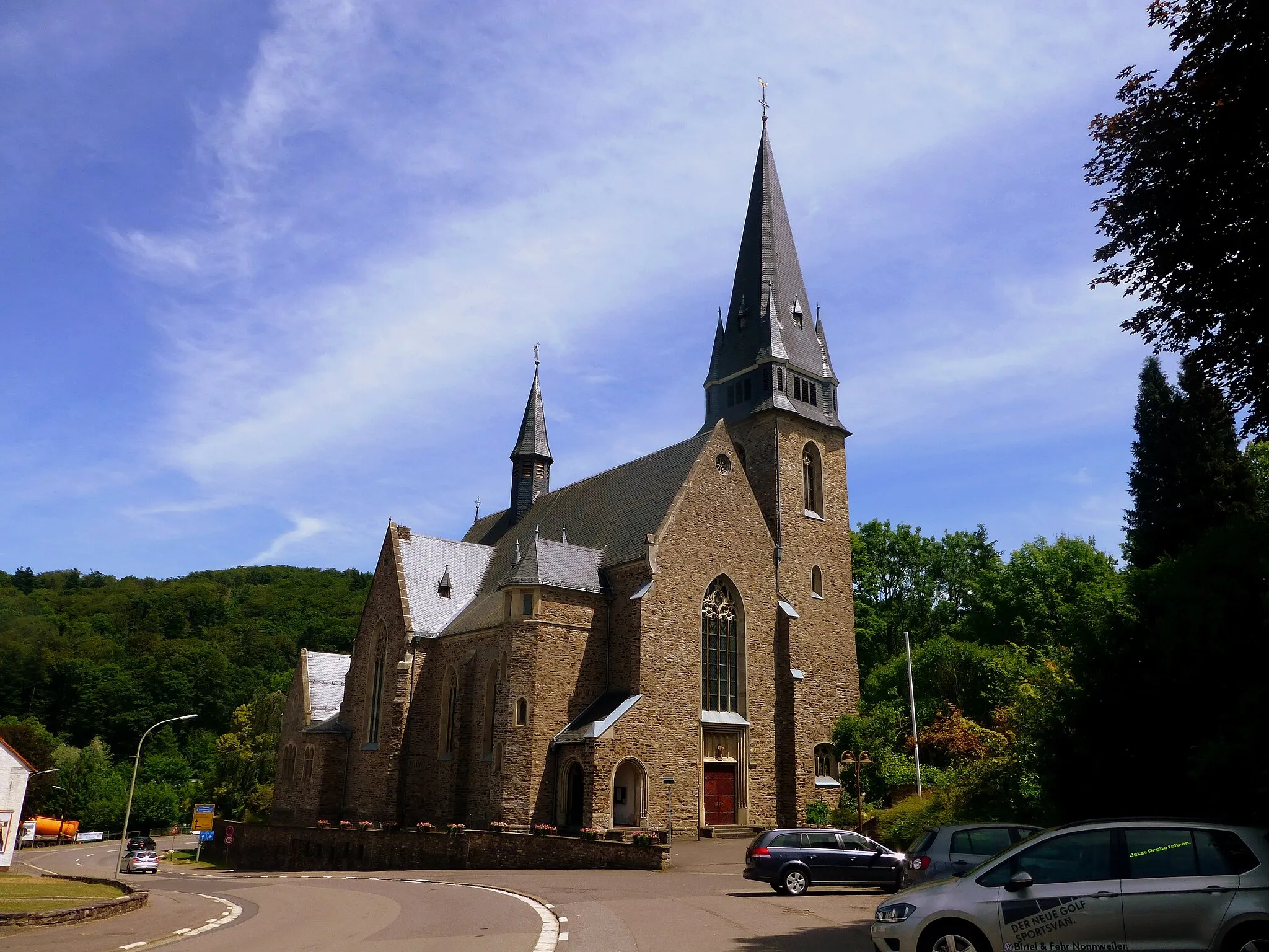 Photo showing: Nonnweiler – kath. Kirche St. Hubertus