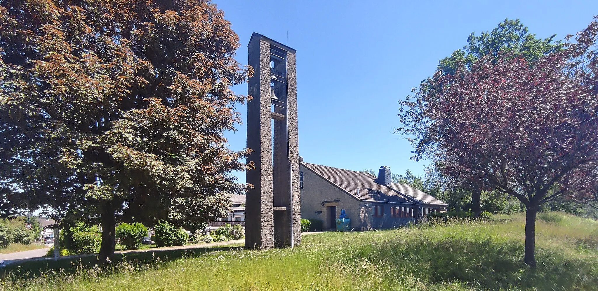 Photo showing: Evangelische Kirche Orscholz