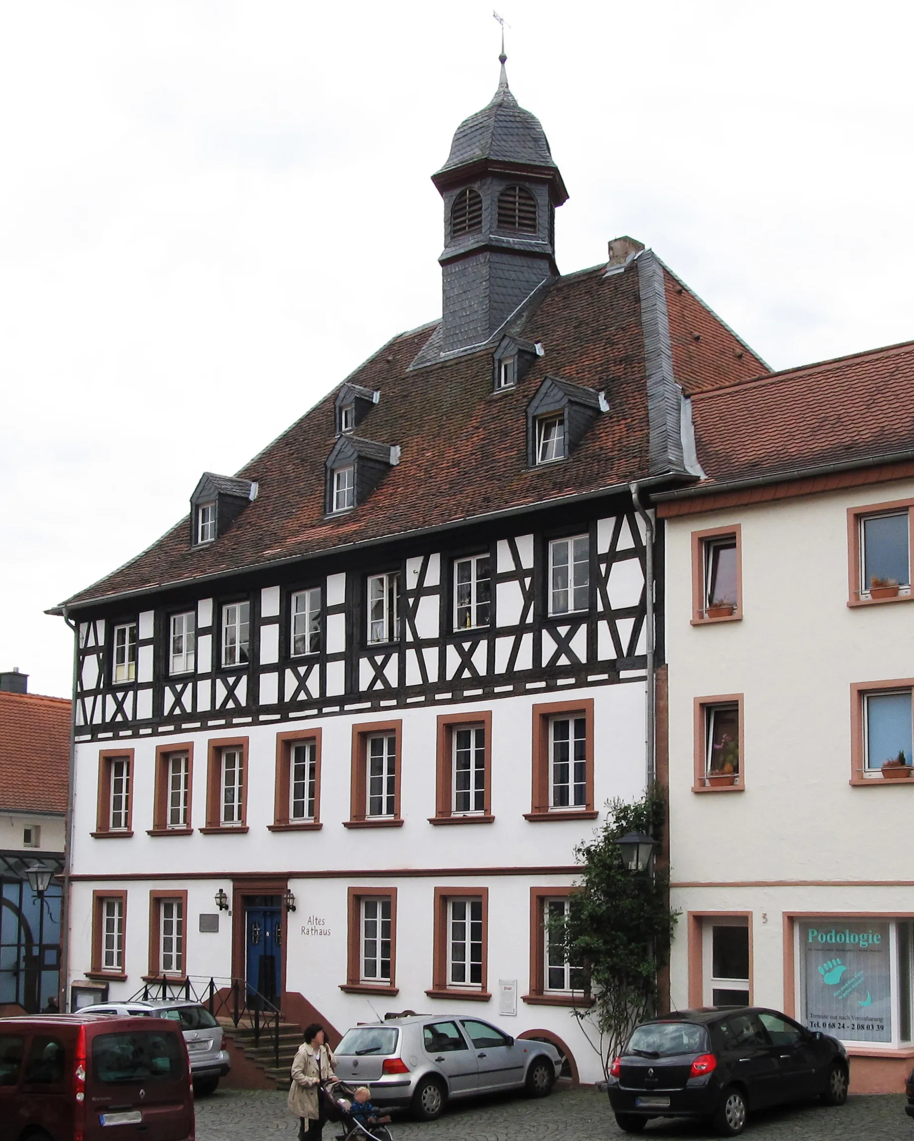 Photo showing: The old townhall in Ottweiler.