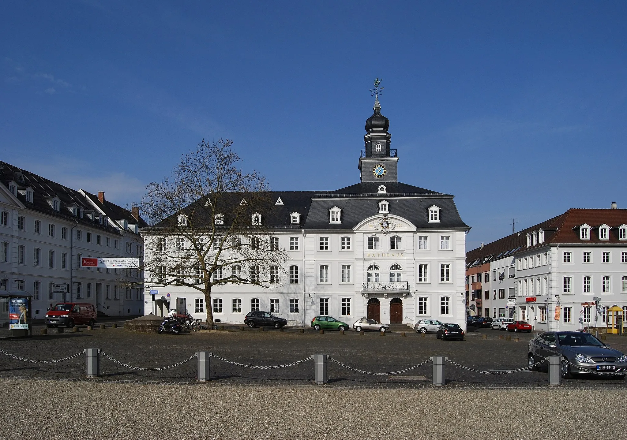 Photo showing: The old town hall of Saarbrücken, Saarland.