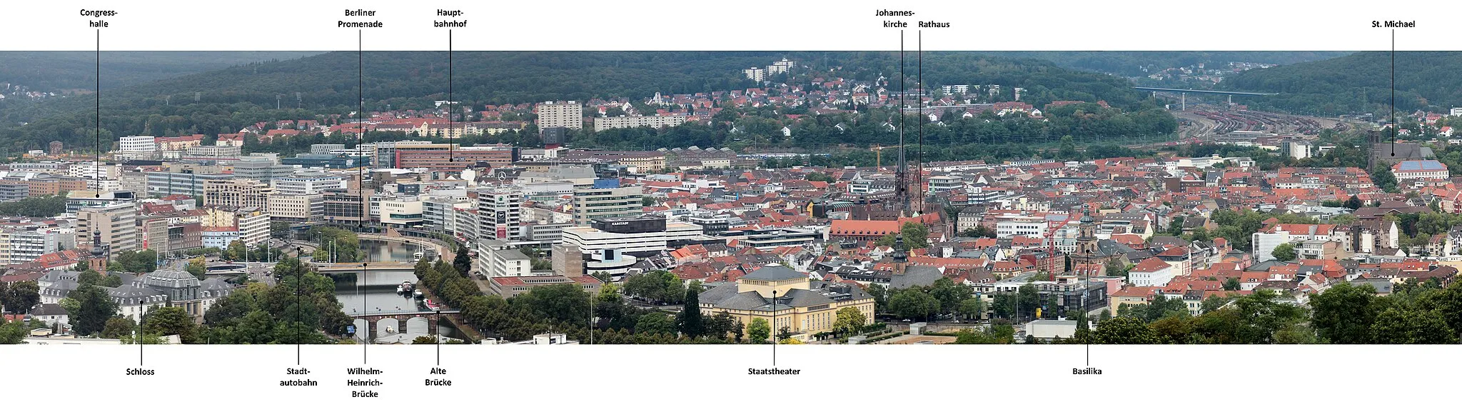 Photo showing: City Centre of Saarbrücken (Germany)