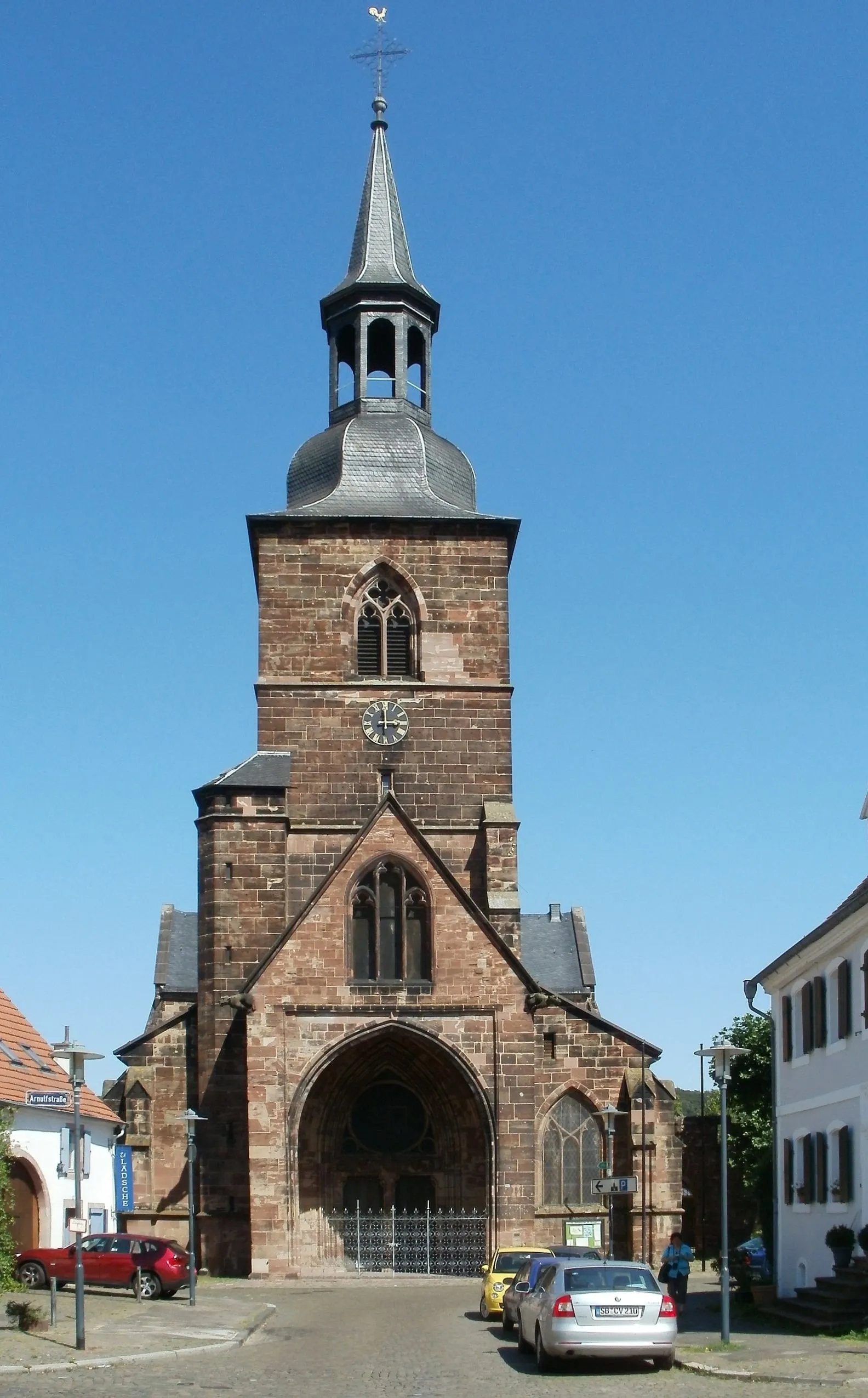 Photo showing: Stiftskirche St. Arnual