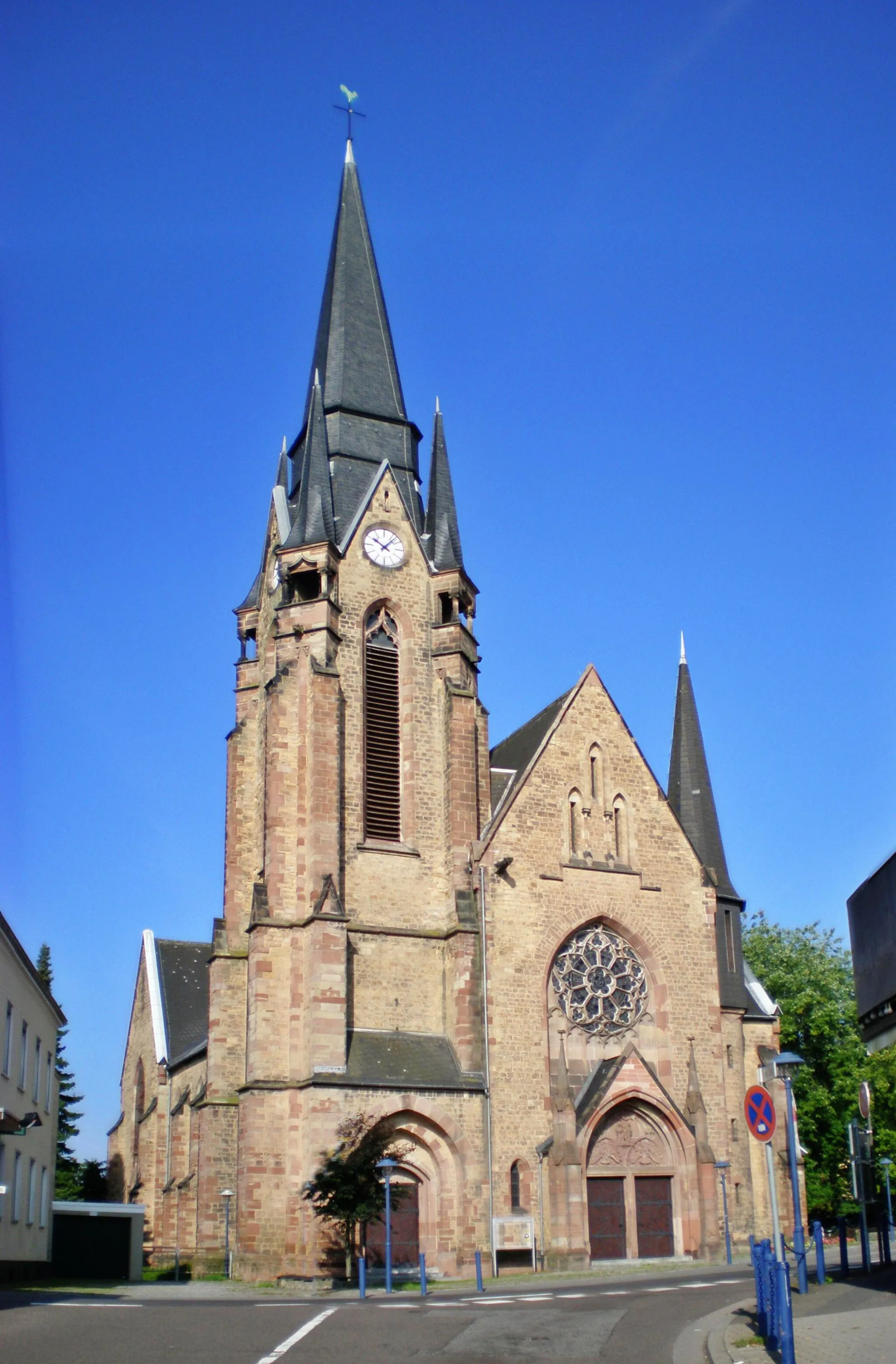 Photo showing: Kath. Kirche in Spiesen-Elversberg