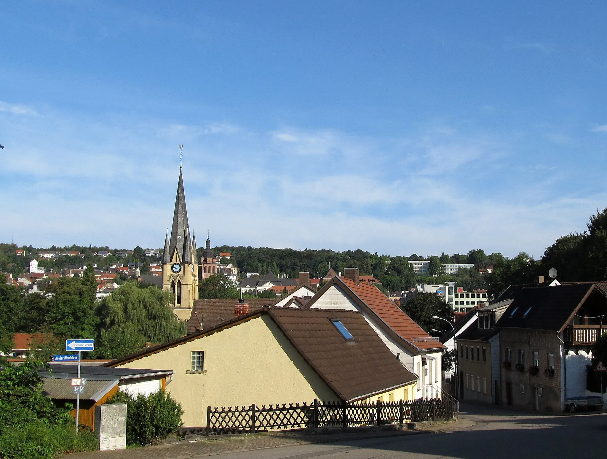 Photo showing: Blick auf Sulzbach, Saarland