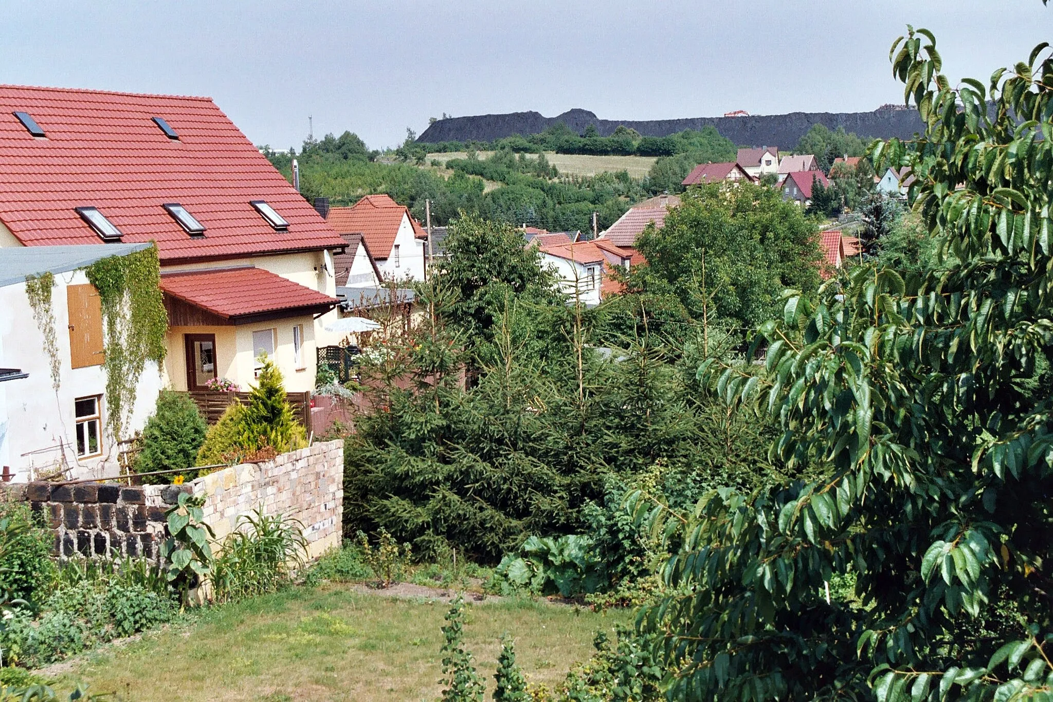 Photo showing: Ahlsdorf, view from the Thurmsplan